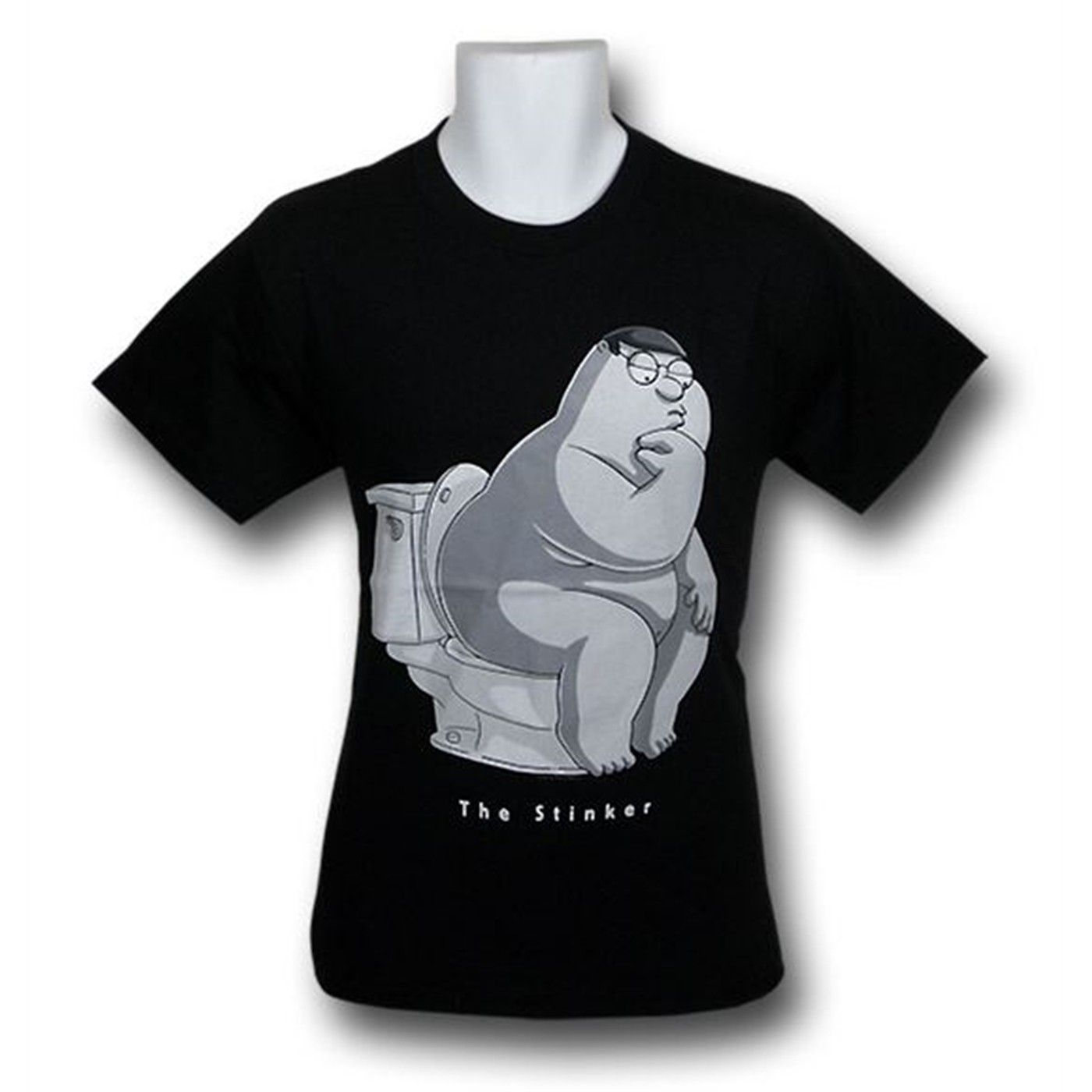 Family Guy Stinker T-Shirt, Black