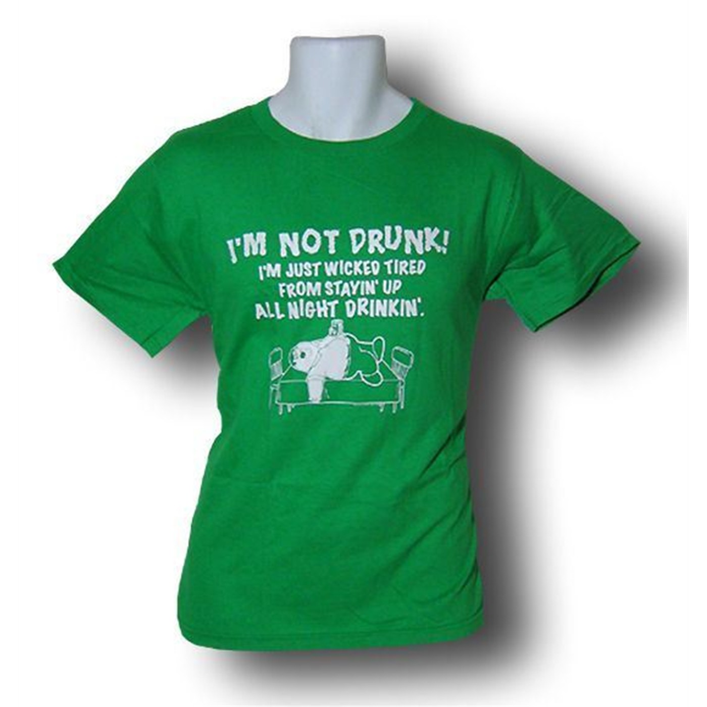 The Family Guy I'm Not Drunk T-Shirt, Green