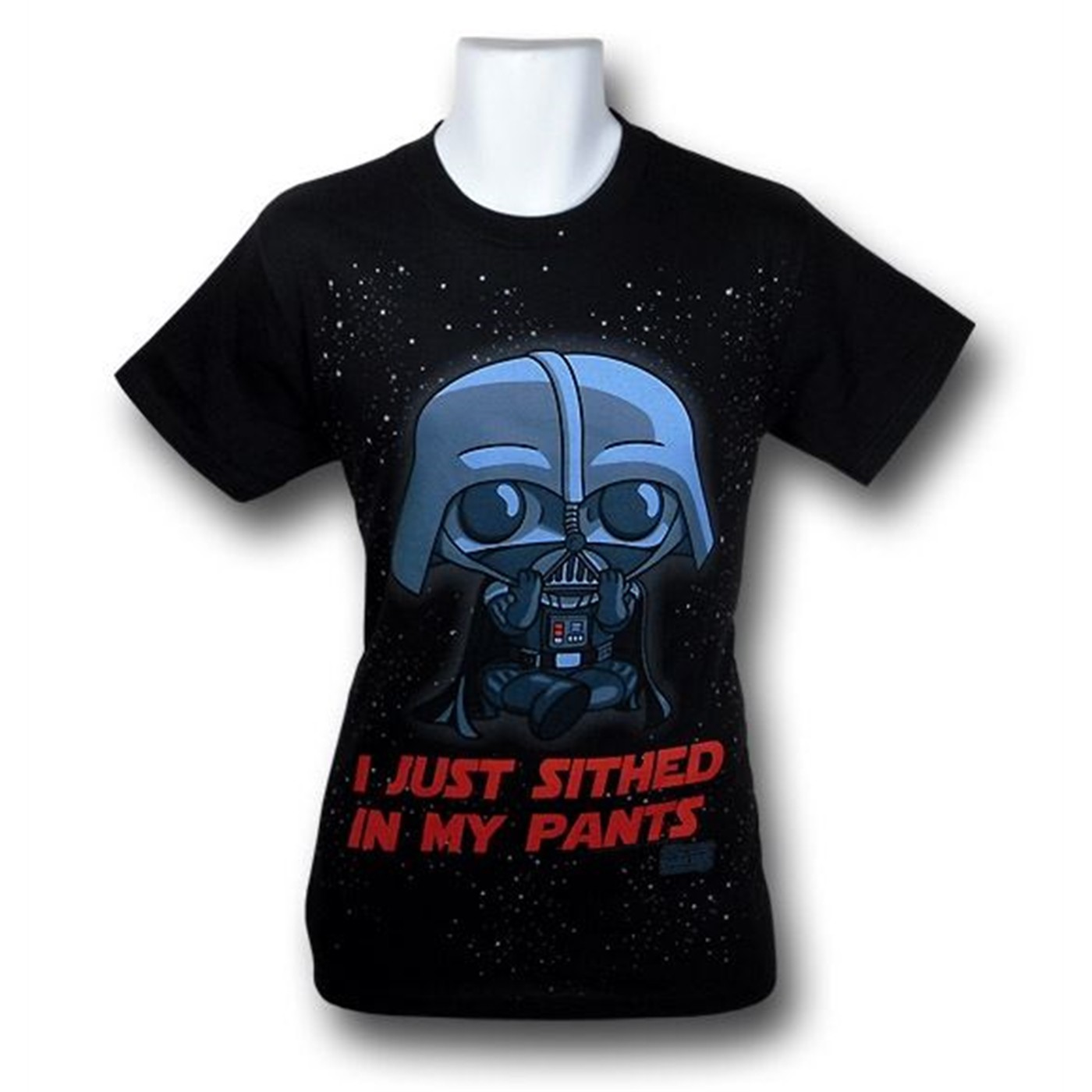 Family Guy Darkside Sith My Pants T-Shirt, Black