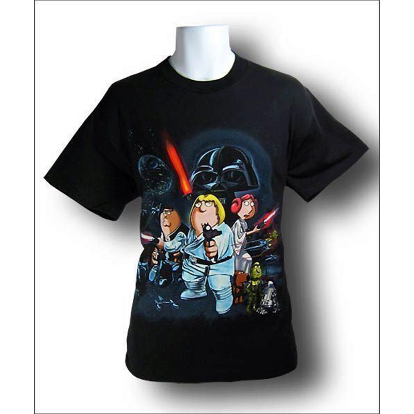 Family Guy Star Wars Blue Harvest Poster T-Shirt