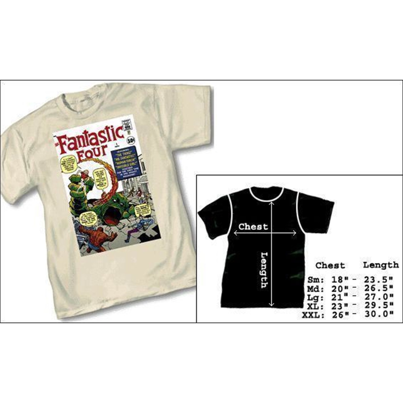 Fantastic Four No. 1 Cover T-Shirt