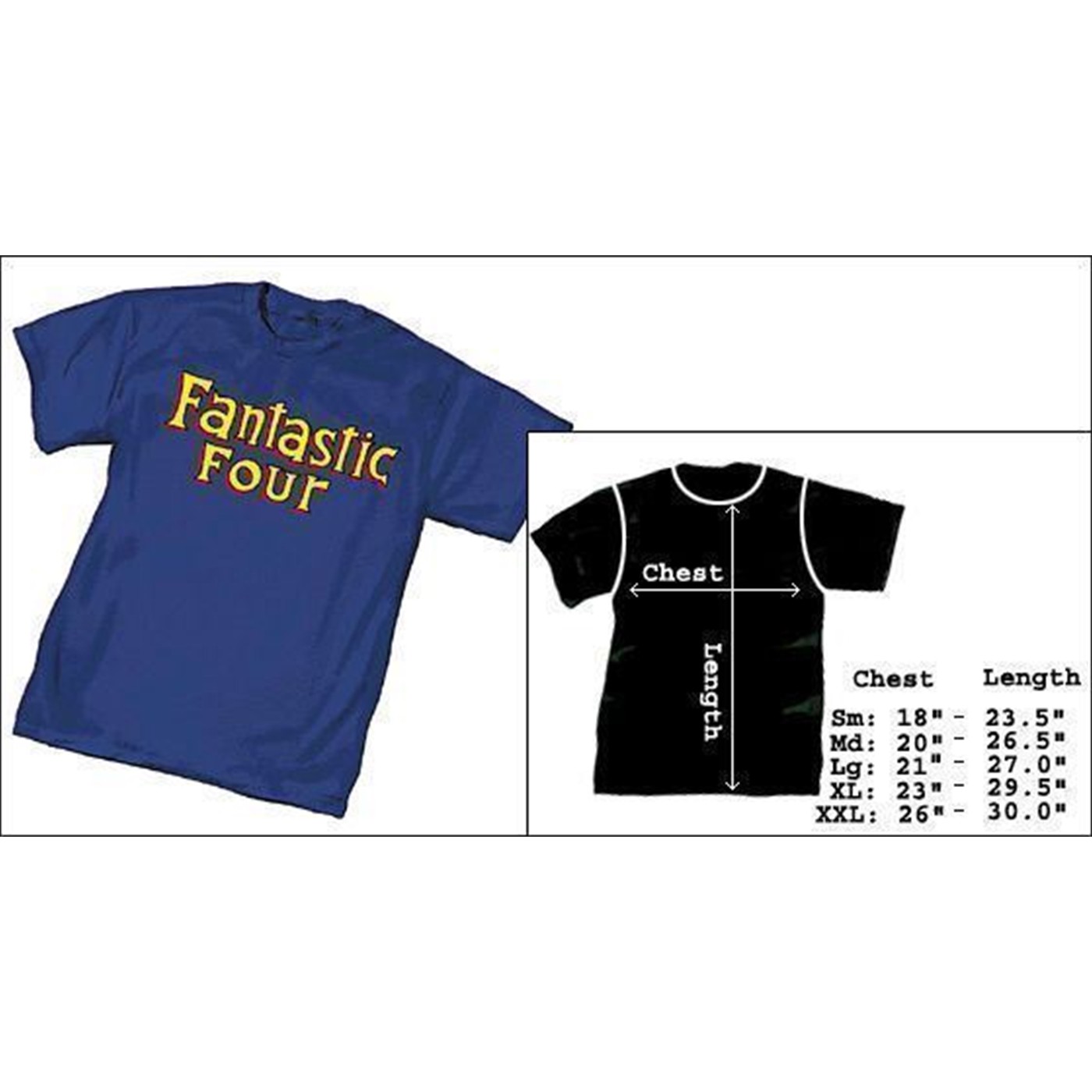 Fantastic Four Logo T-Shirt