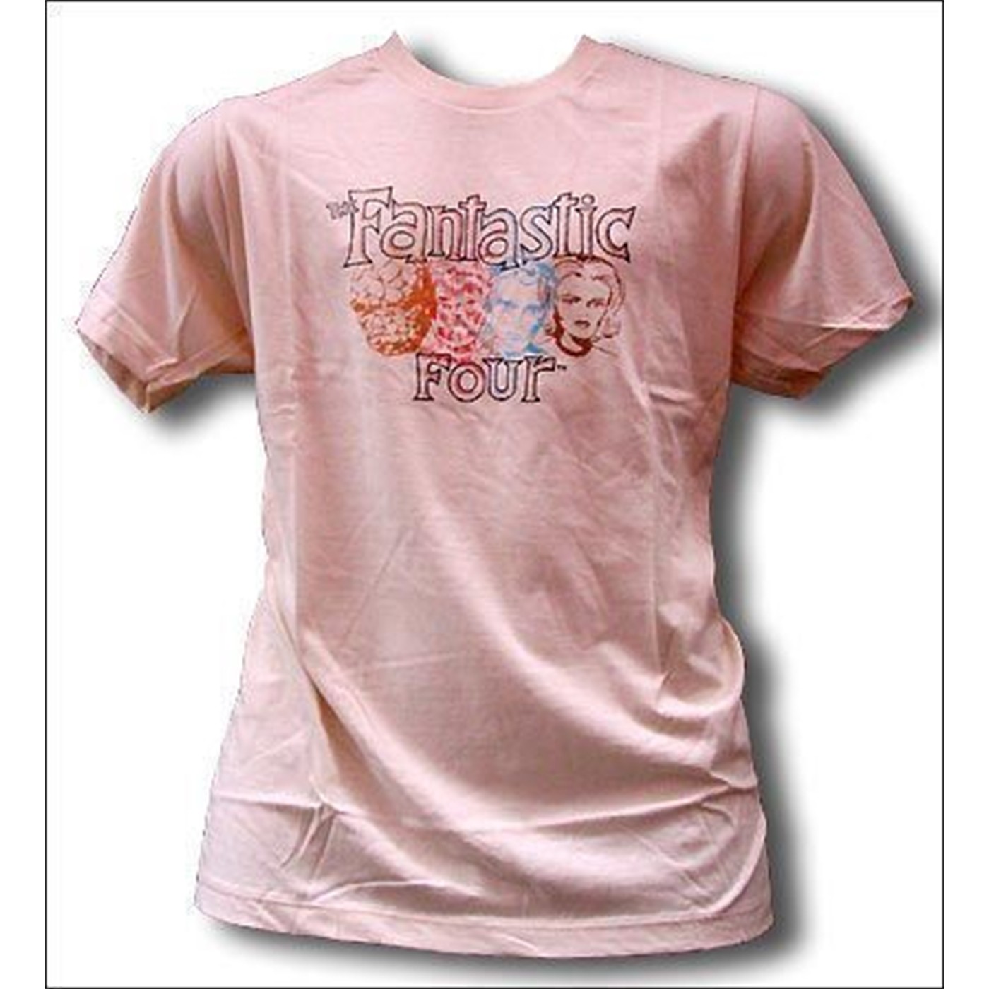 Fantastic Four Team Outline T-Shirt