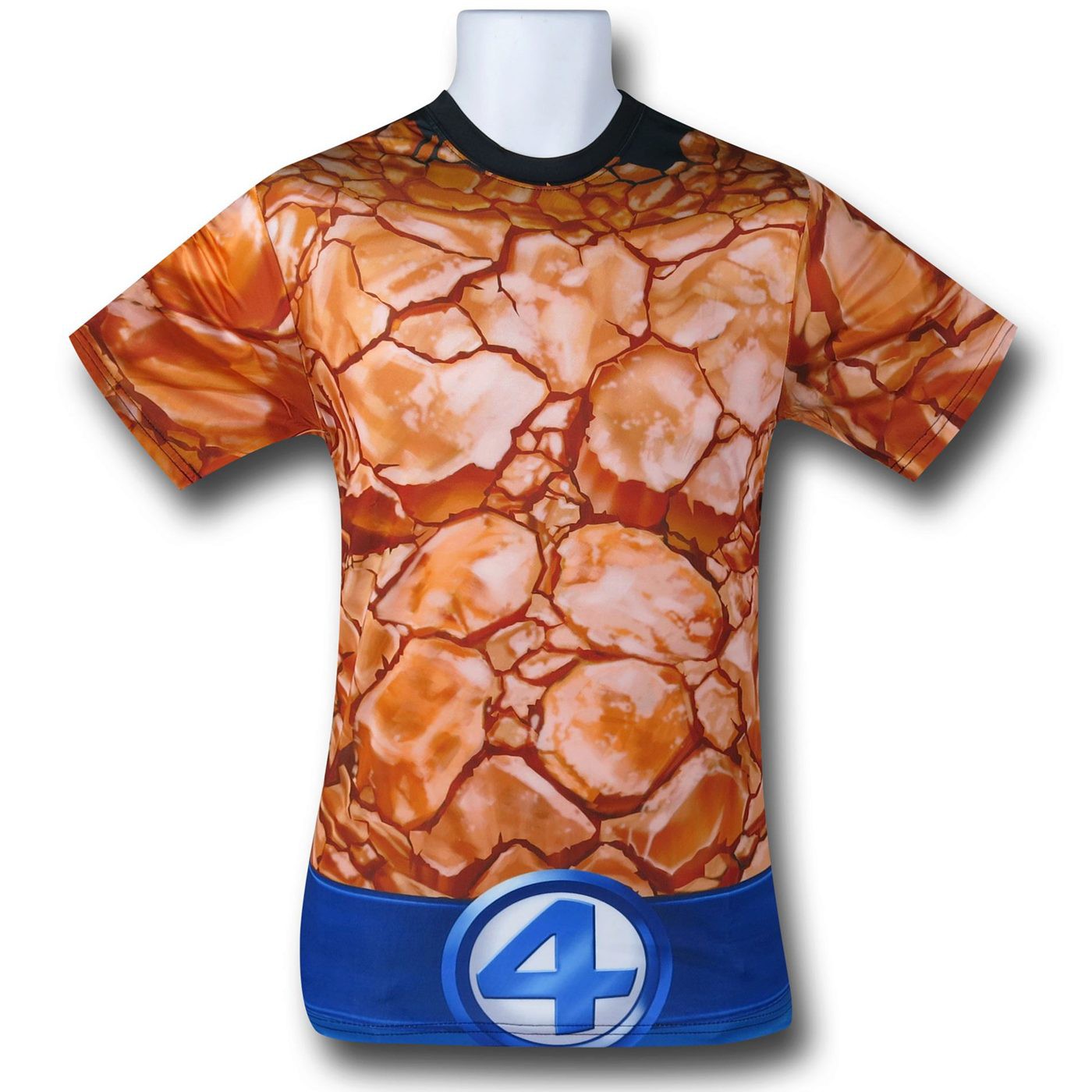 Thing Sublimated Costume Fitness T-Shirt, Brown