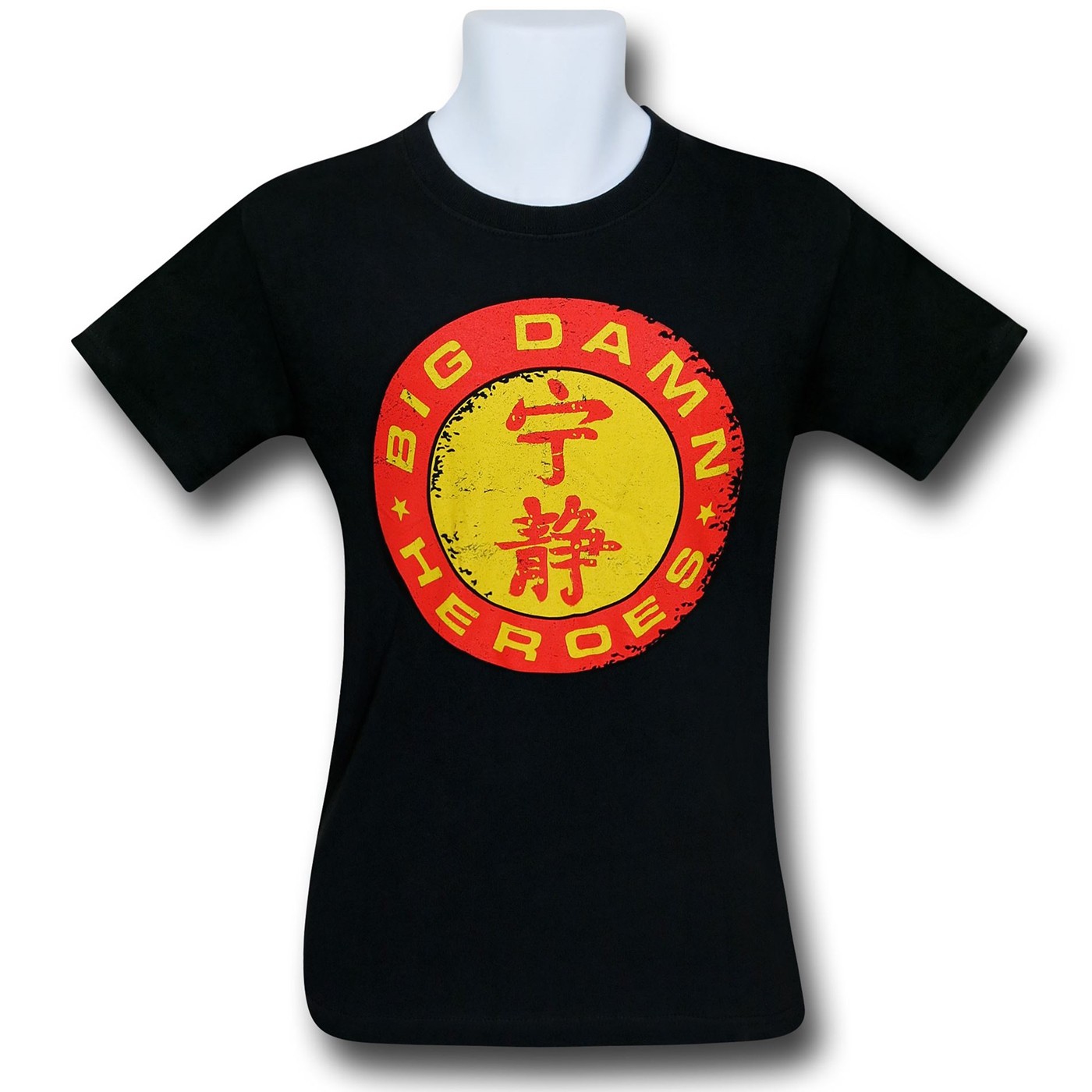 Firefly Big Heroes T-Shirt, Black