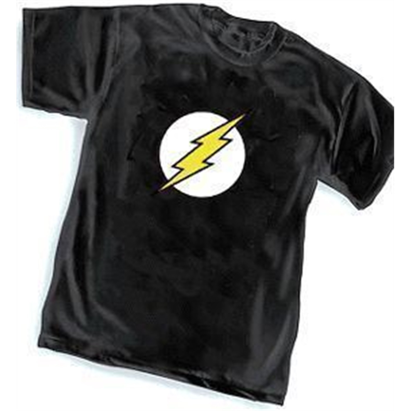 The Flash Symbol Black T-Shirt, Black