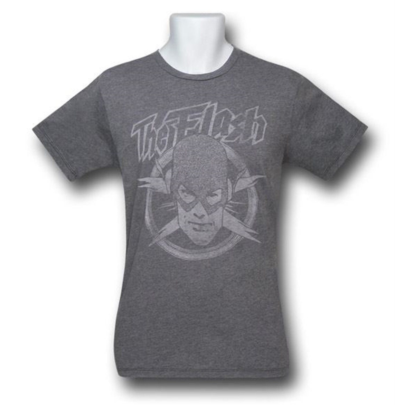 Flash Heather Grey Junk Food T-Shirt, Grey