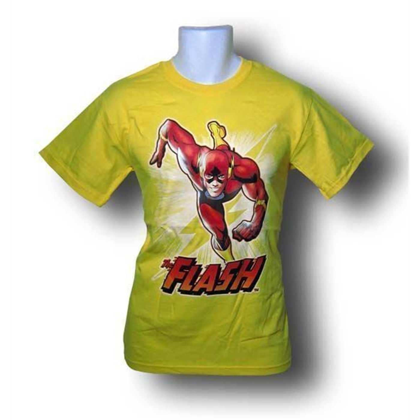 Flash Bolt Burst Yellow T-Shirt, Yellow