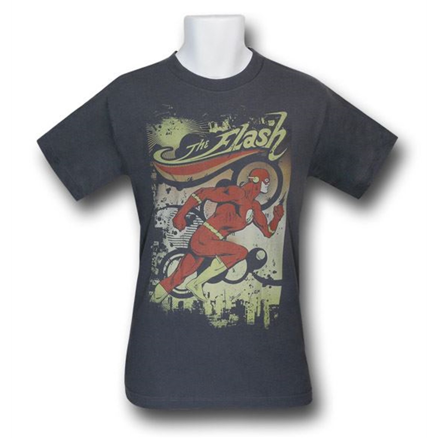 Flash Psychedelic Run T-Shirt, Grey