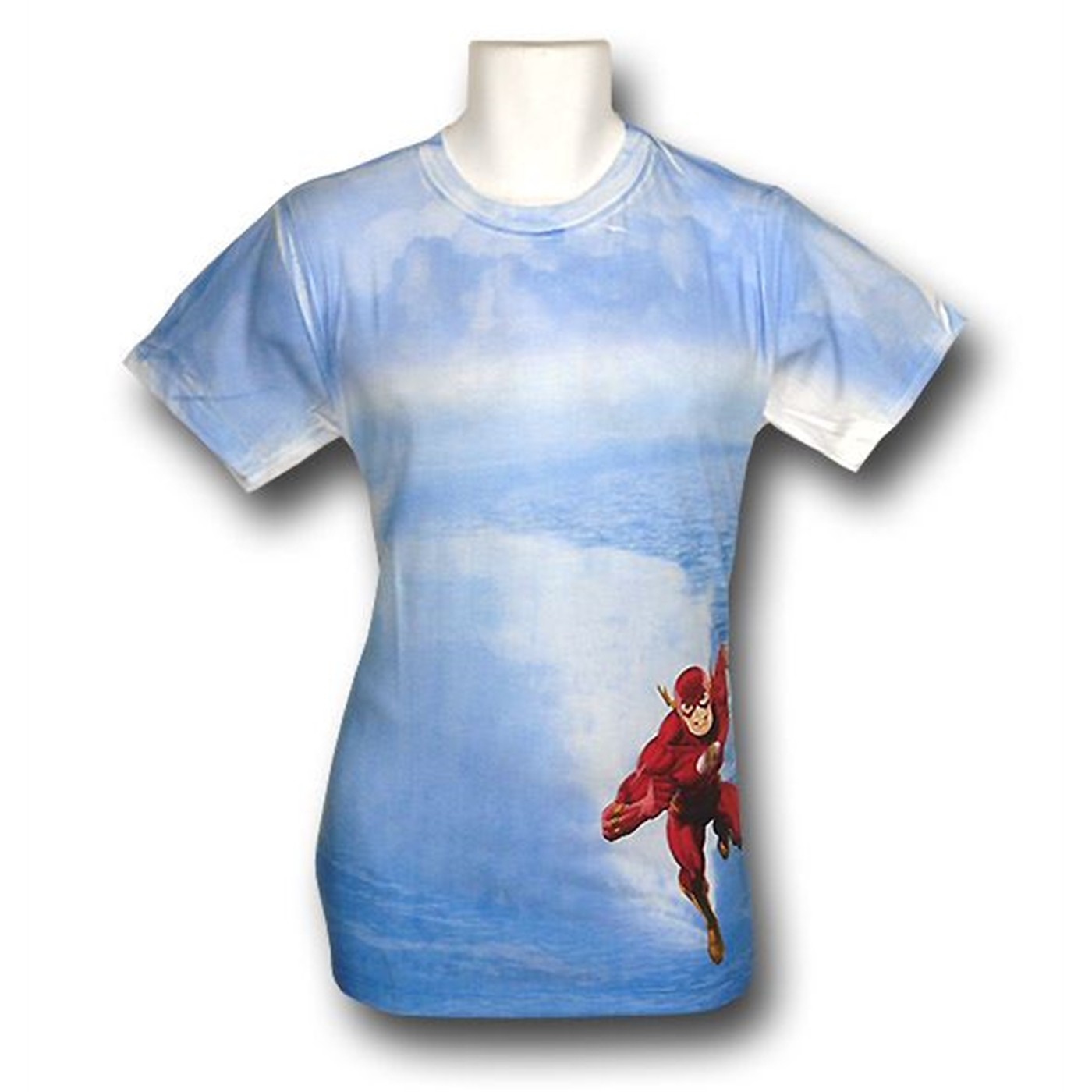 The Flash Runs on Water Sublimated T-Shirt, Blue