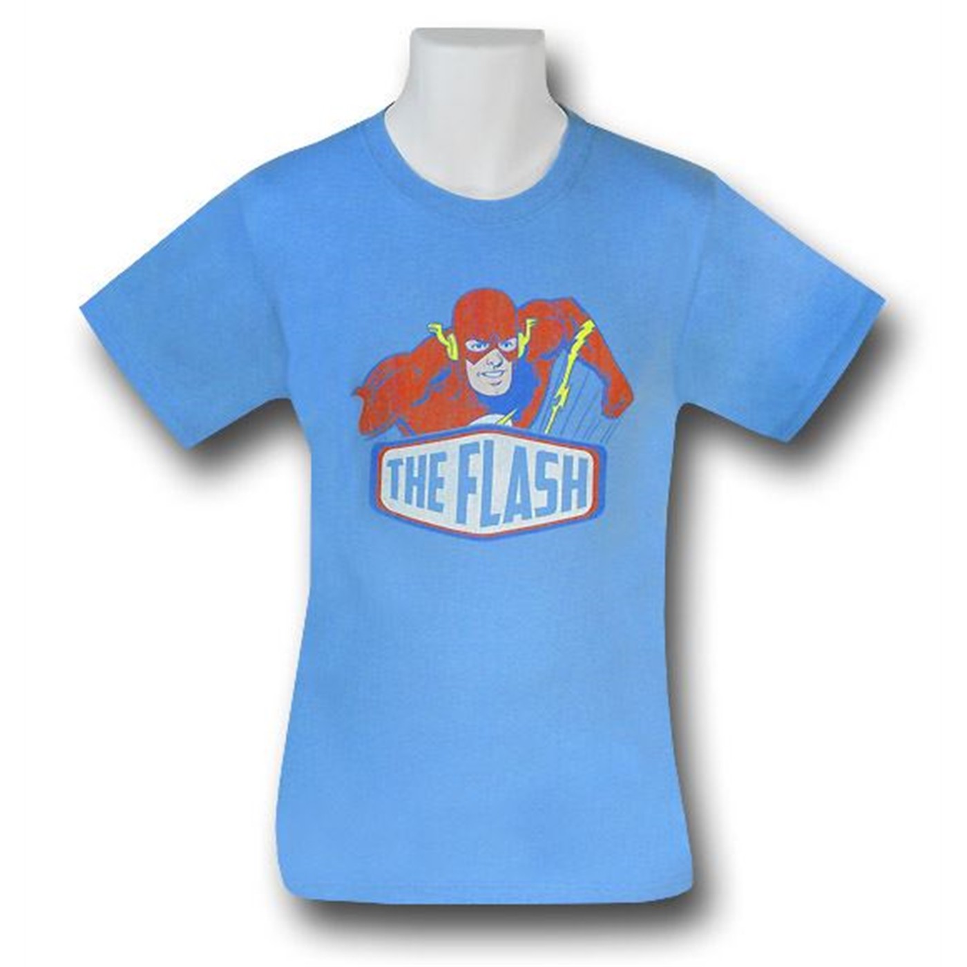 Flash Sign Light Blue T-Shirt, Blue