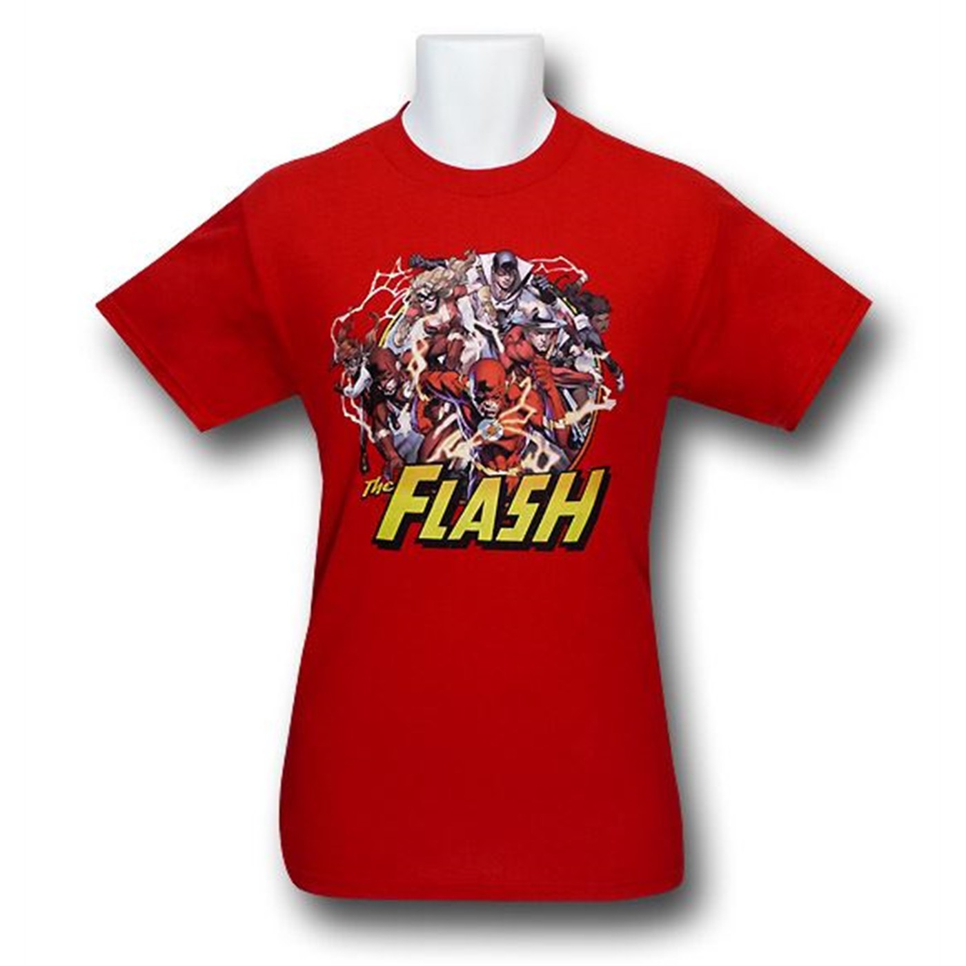 Flash Speed Force Family T-Shirt, Red