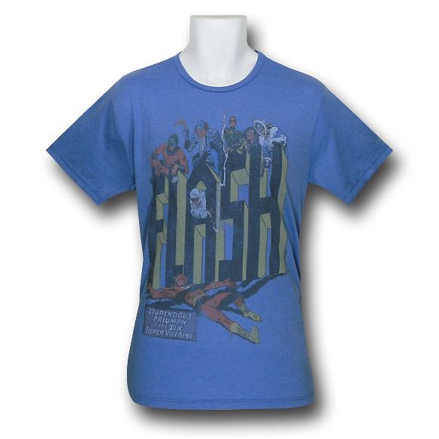 Flash Six Villains Junk Food T-Shirt
