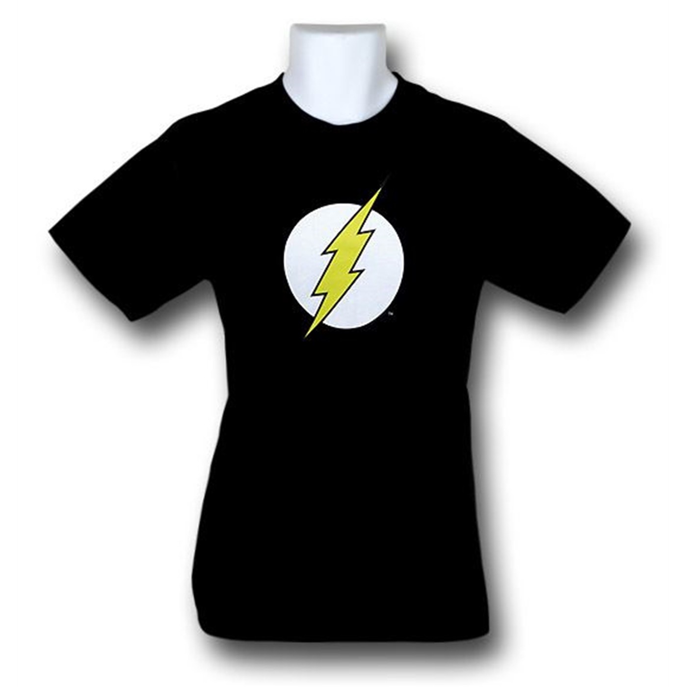 Flash Symbol Black T-Shirt, Black