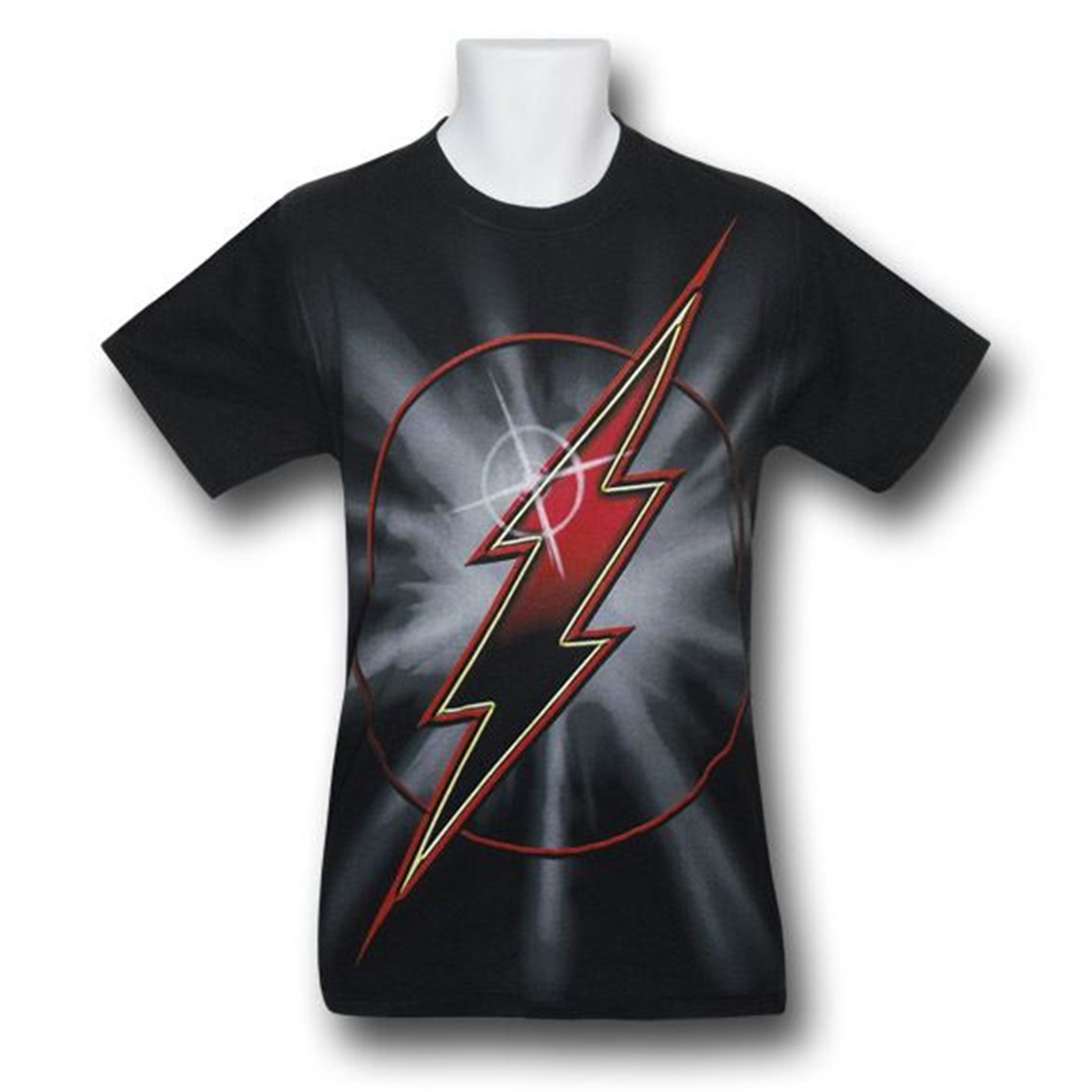 Flash Solar Symbol T-Shirt, Black