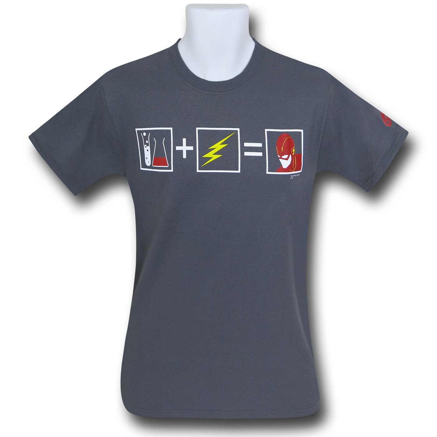 Flash TV Equations T-Shirt, Grey