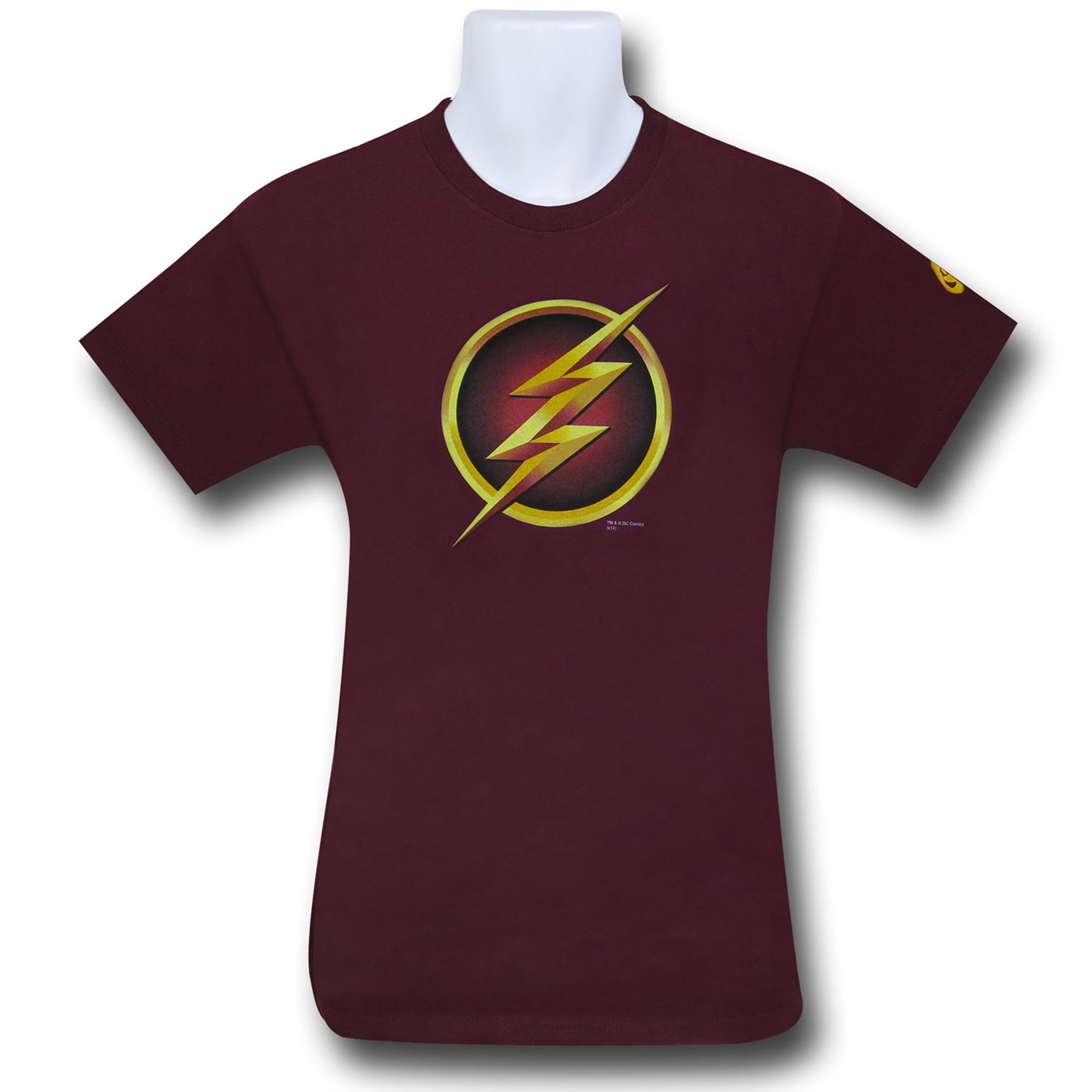Flash TV Show Symbol T-Shirt, Red