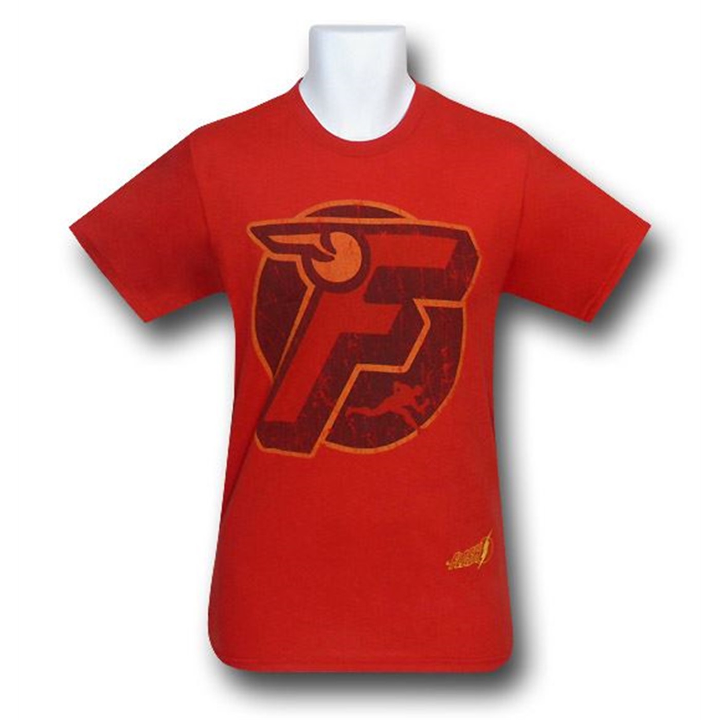 Flash Winged F Symbol T-Shirt, Red