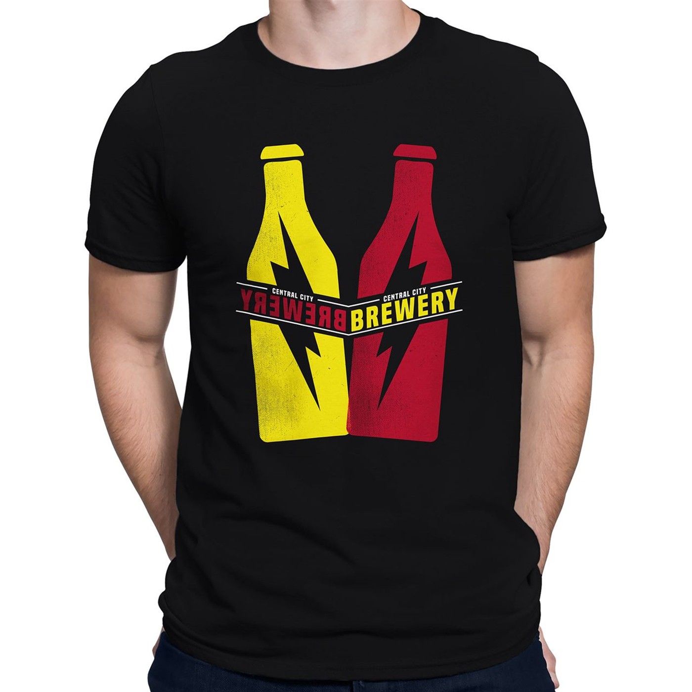 Central City Brewery Men's T-Shirt, Black