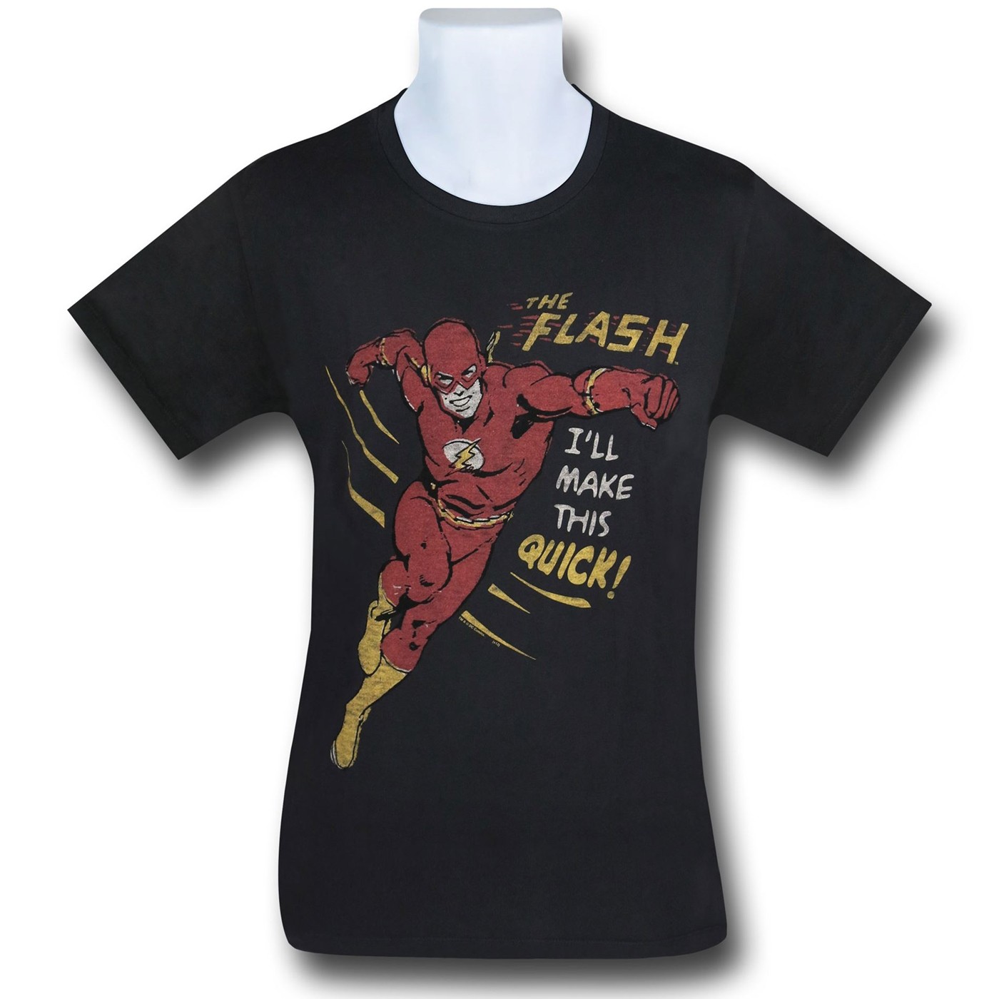 Flash Make This Quick Junk Food T-Shirt, Black