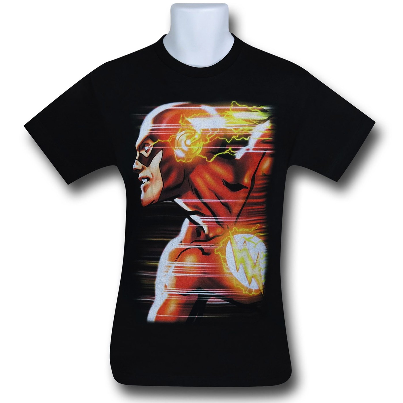 Flash Speed Head T-Shirt, Black
