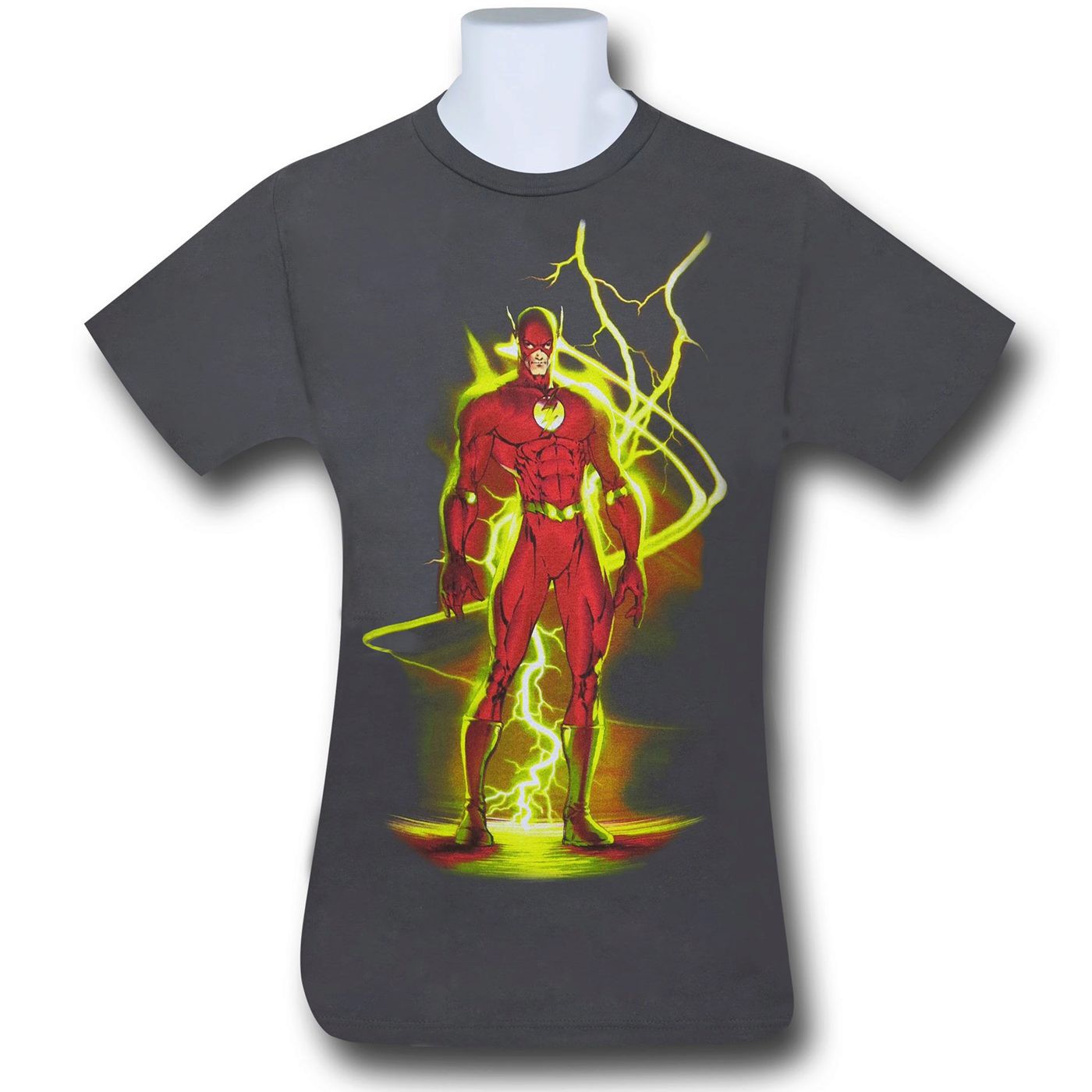 Flash by Michael Turner Grey T-Shirt, Grey