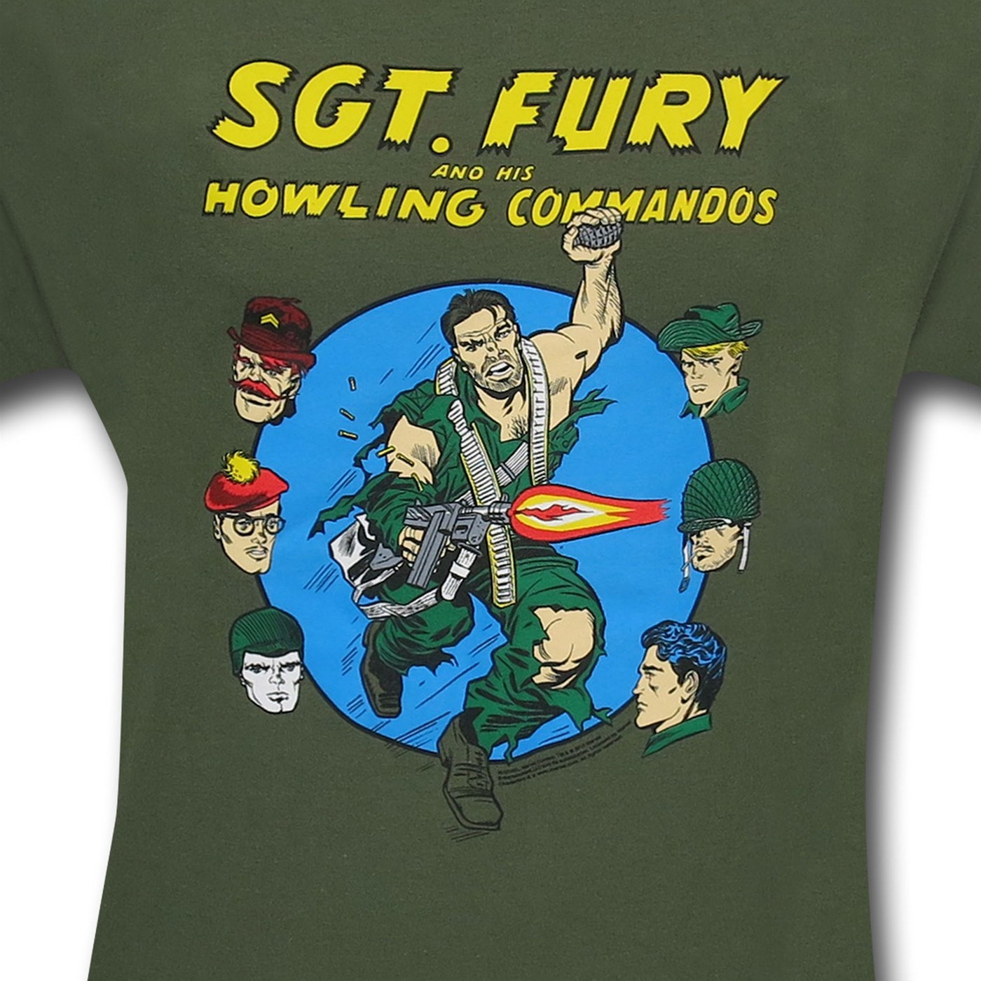 howling commandos t shirt