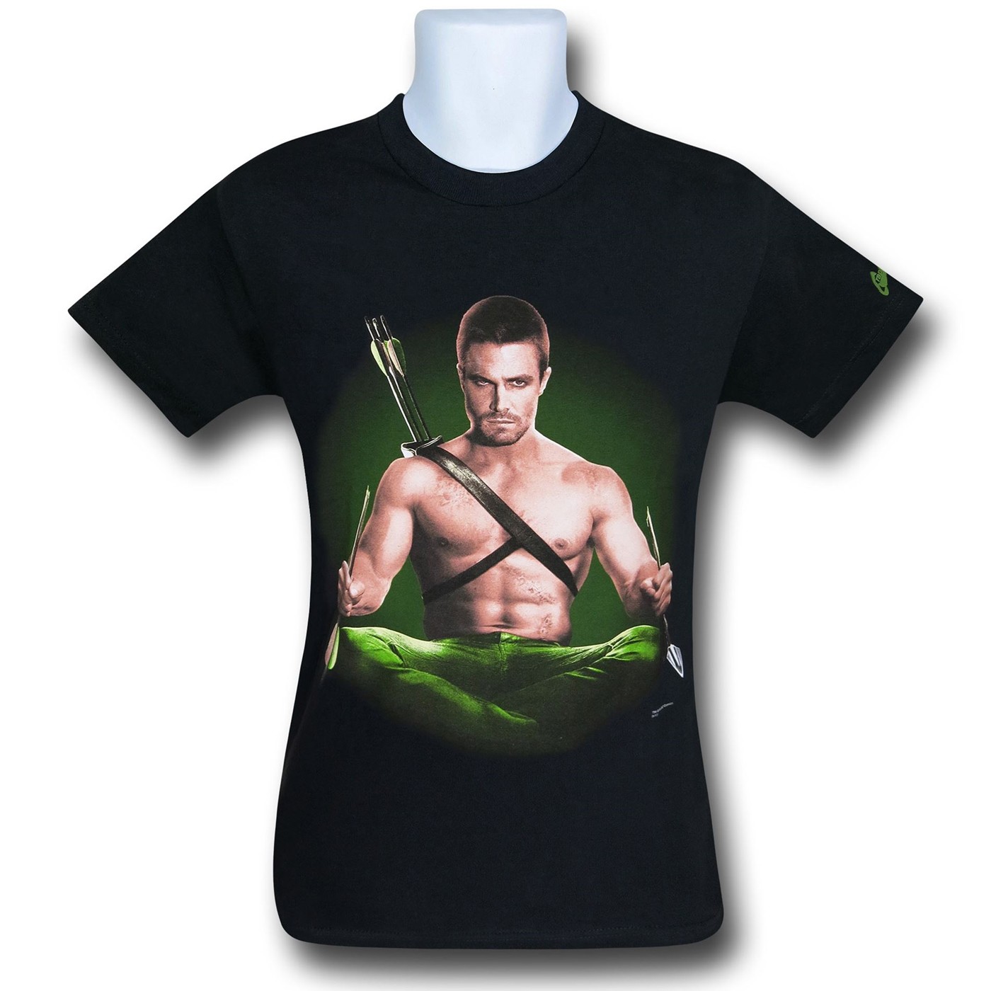 Arrow Criss Cross Applesauce T-Shirt, Black