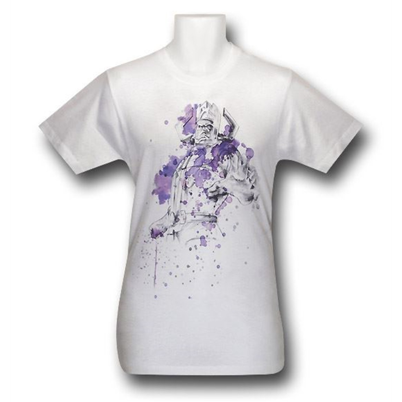 Galactus Splash 30 Single T-Shirt, White
