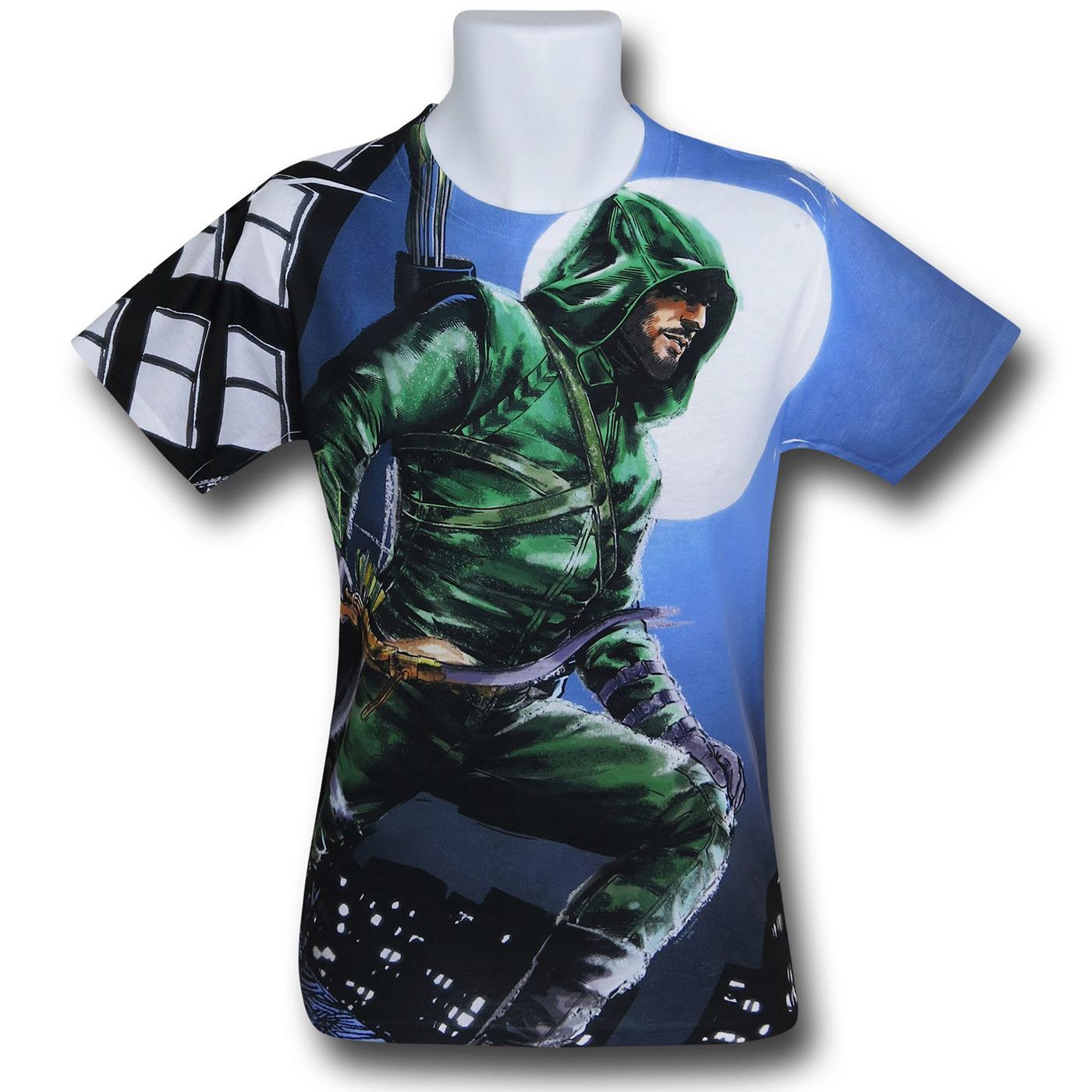 Green Arrow Nightwatch Sublimated T-Shirt, Green