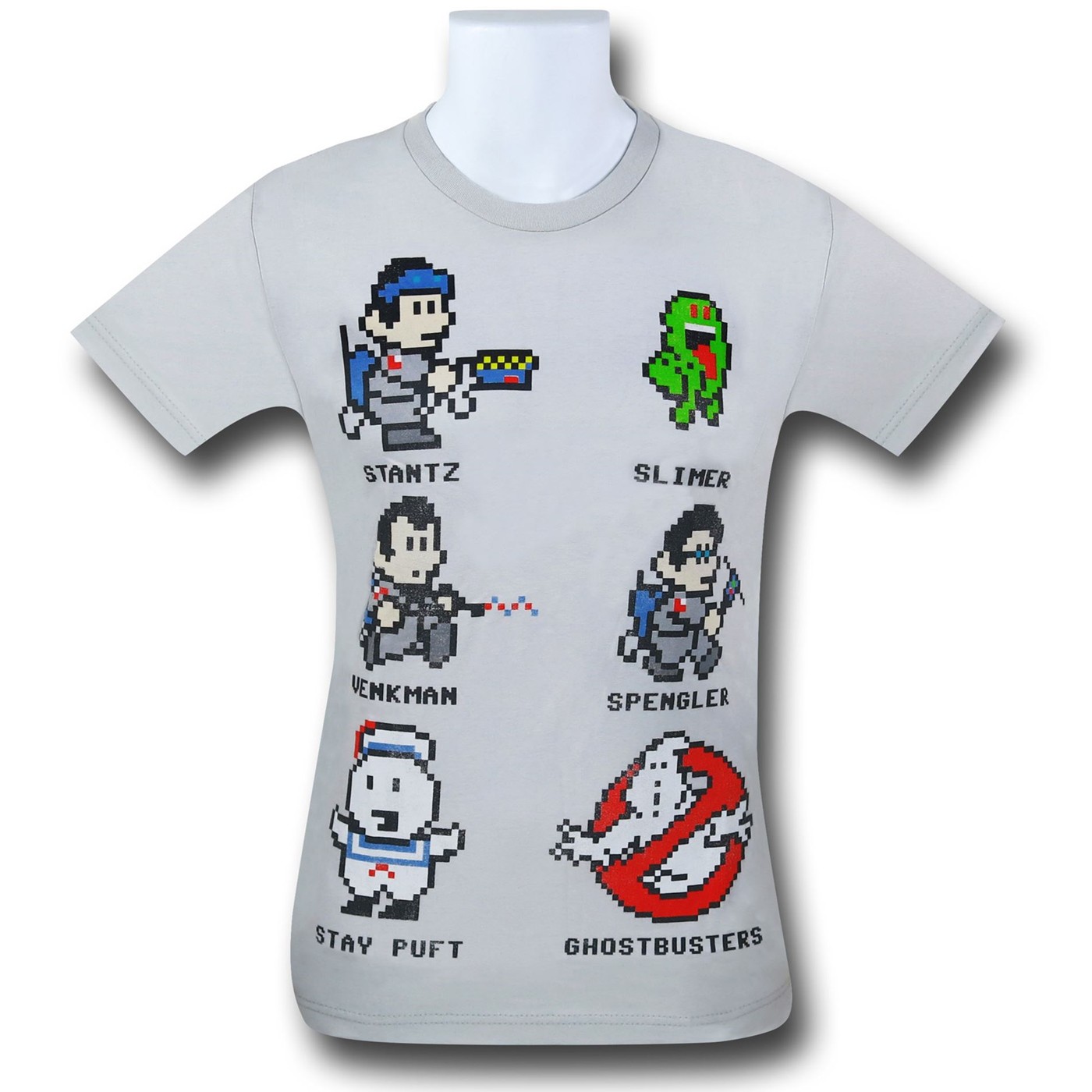 Ghostbusters 8-Bit 30 Single T-Shirt