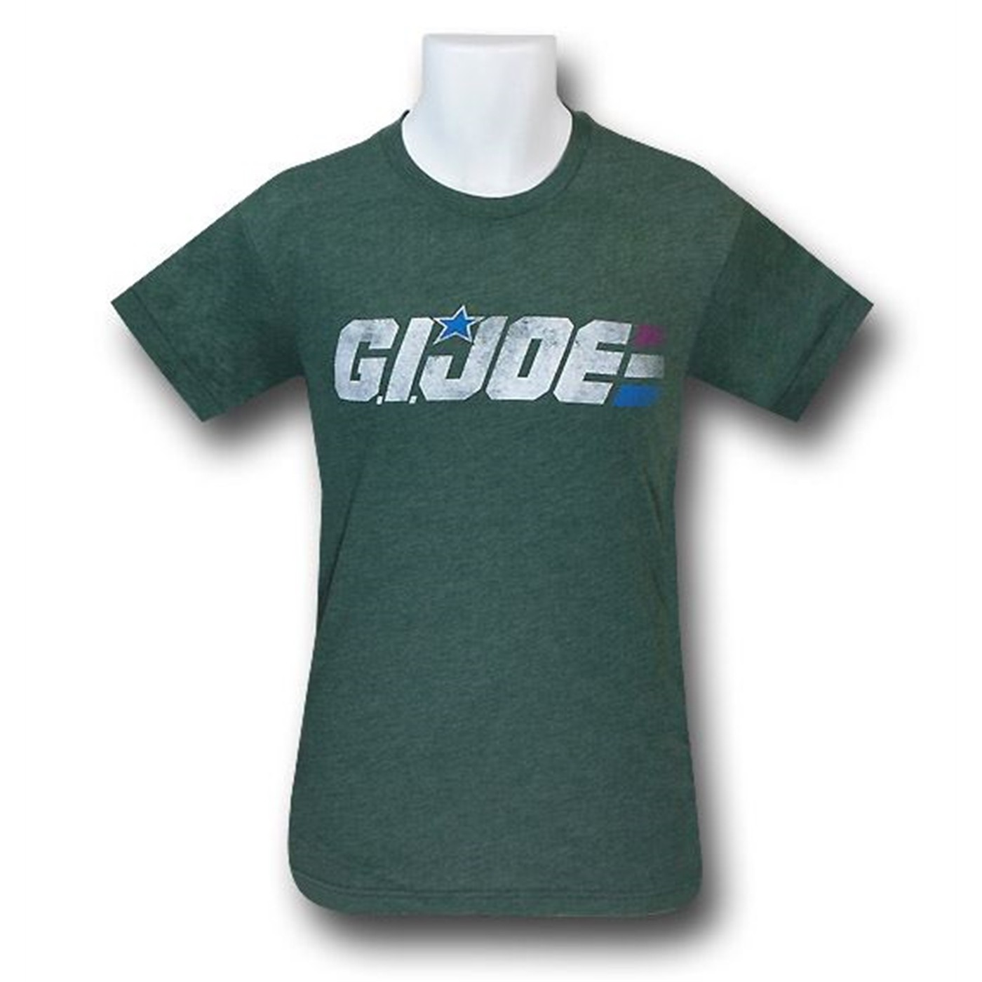 GI Joe Classic Logo Green 30 Single T-Shirt, Green