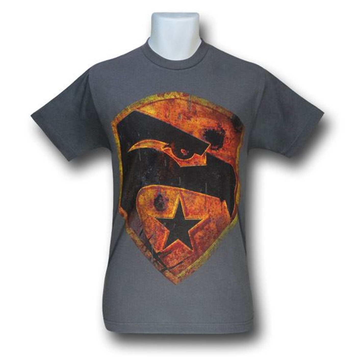 GI Joe Rustic Symbol T-Shirt, Grey