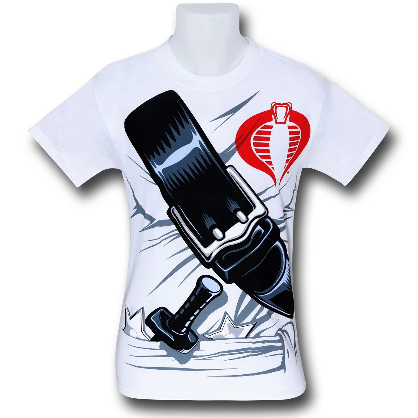 GI Joe Storm Shadow Costume T-Shirt, White