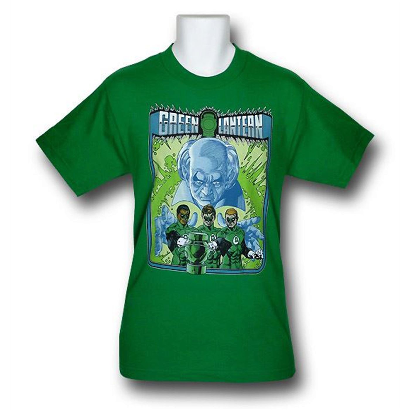 Green Lantern Three Green Heroes T-Shirt, Green