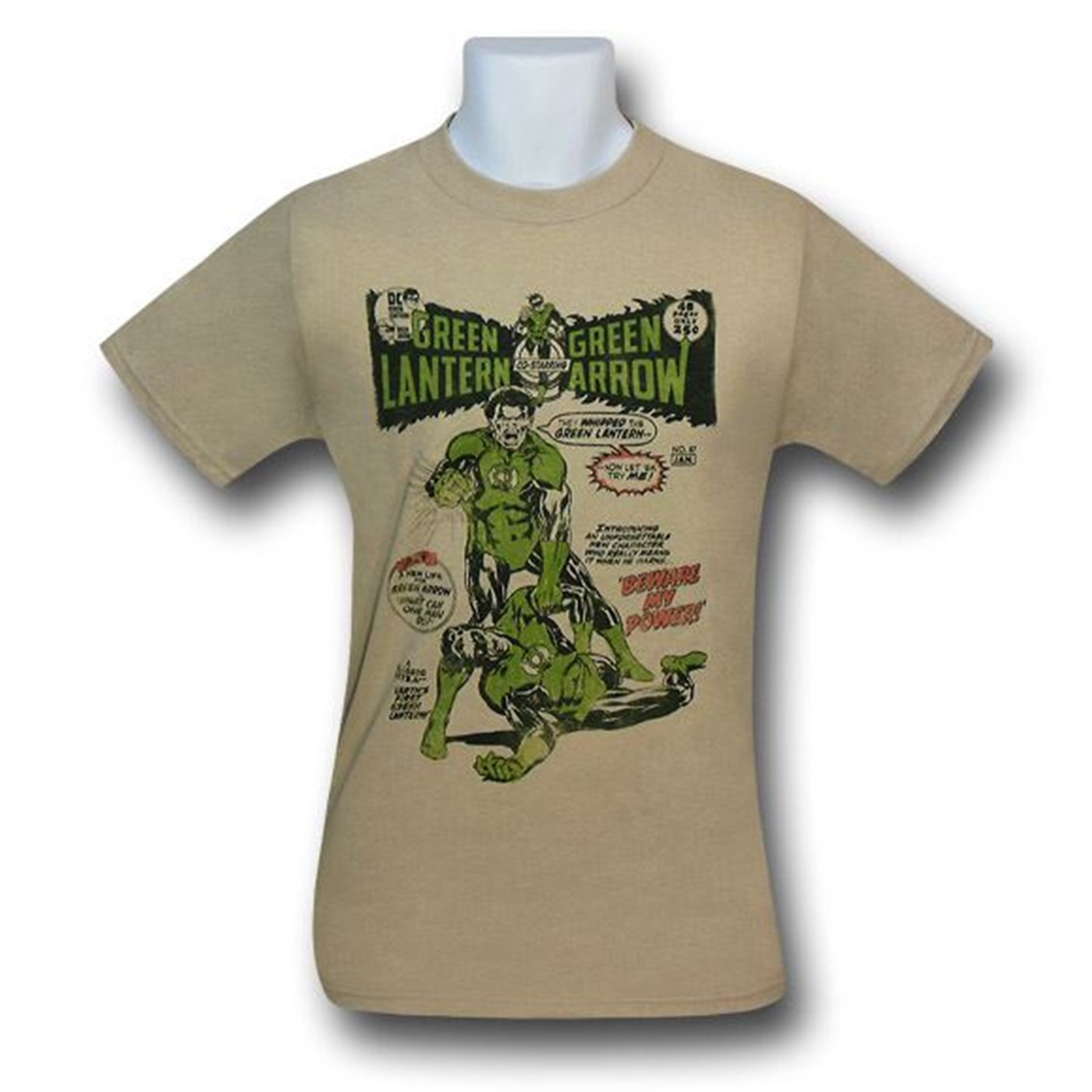 Green Lantern #87 John Stewart Cover T-Shirt, Brown