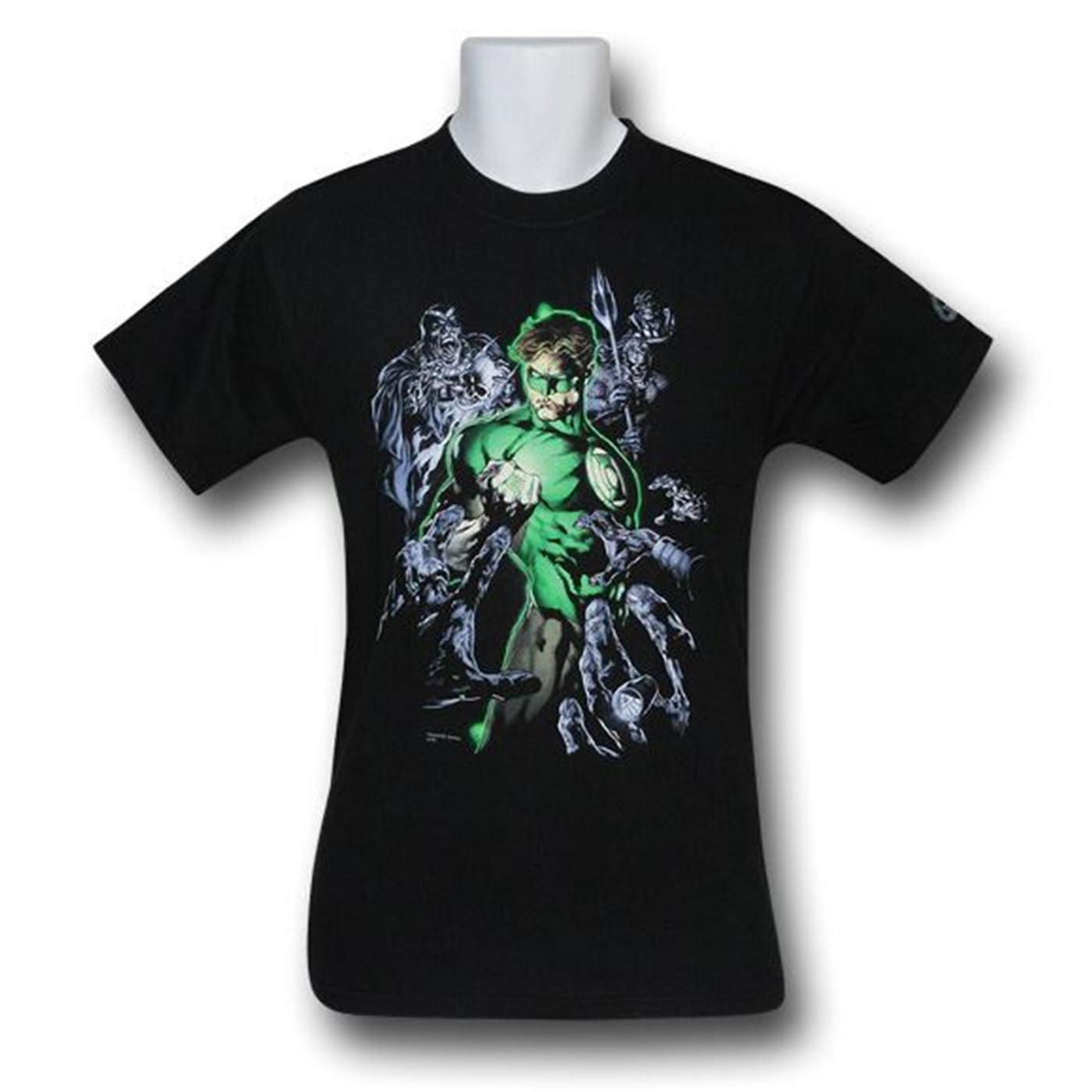 Green Lantern Blackest Night #2 T-Shirt, Black