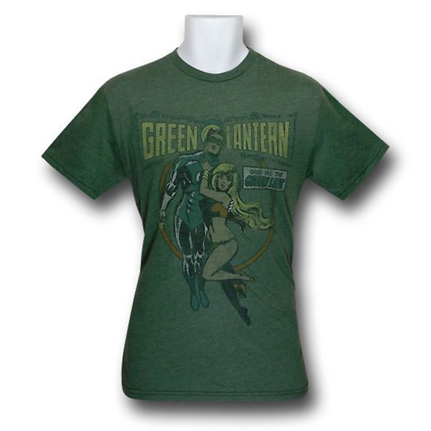 Green Lantern Green Light Junk Food T-Shirt, Green