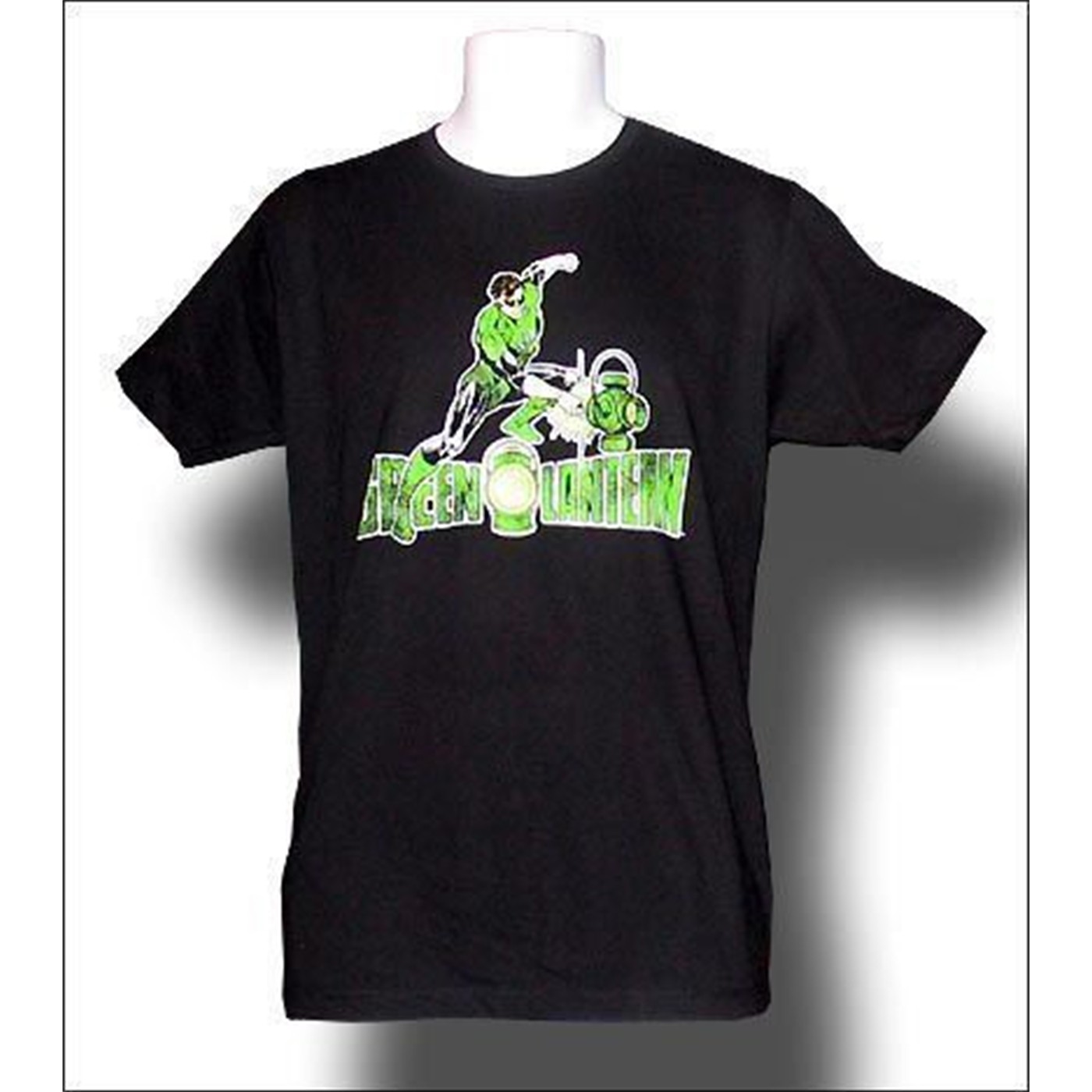 Green Lantern Battery Charge T-Shirt, Black