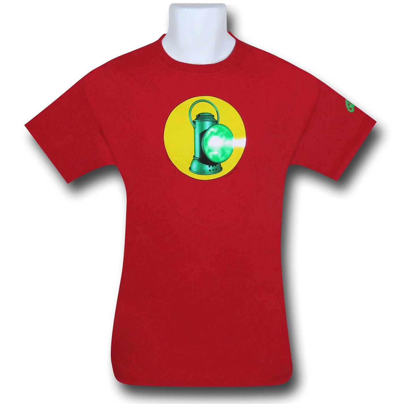 Green Lantern Alan Scott Classic T-Shirt, Red
