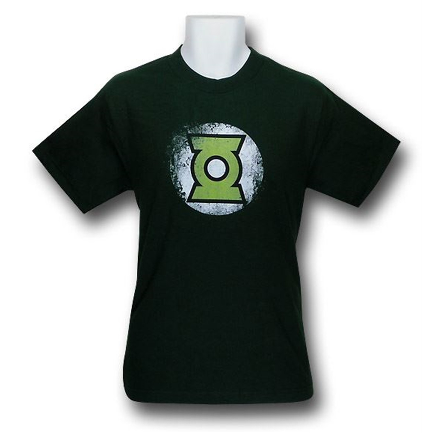 Green Lantern Distressed New Symbol T-Shirt, Green