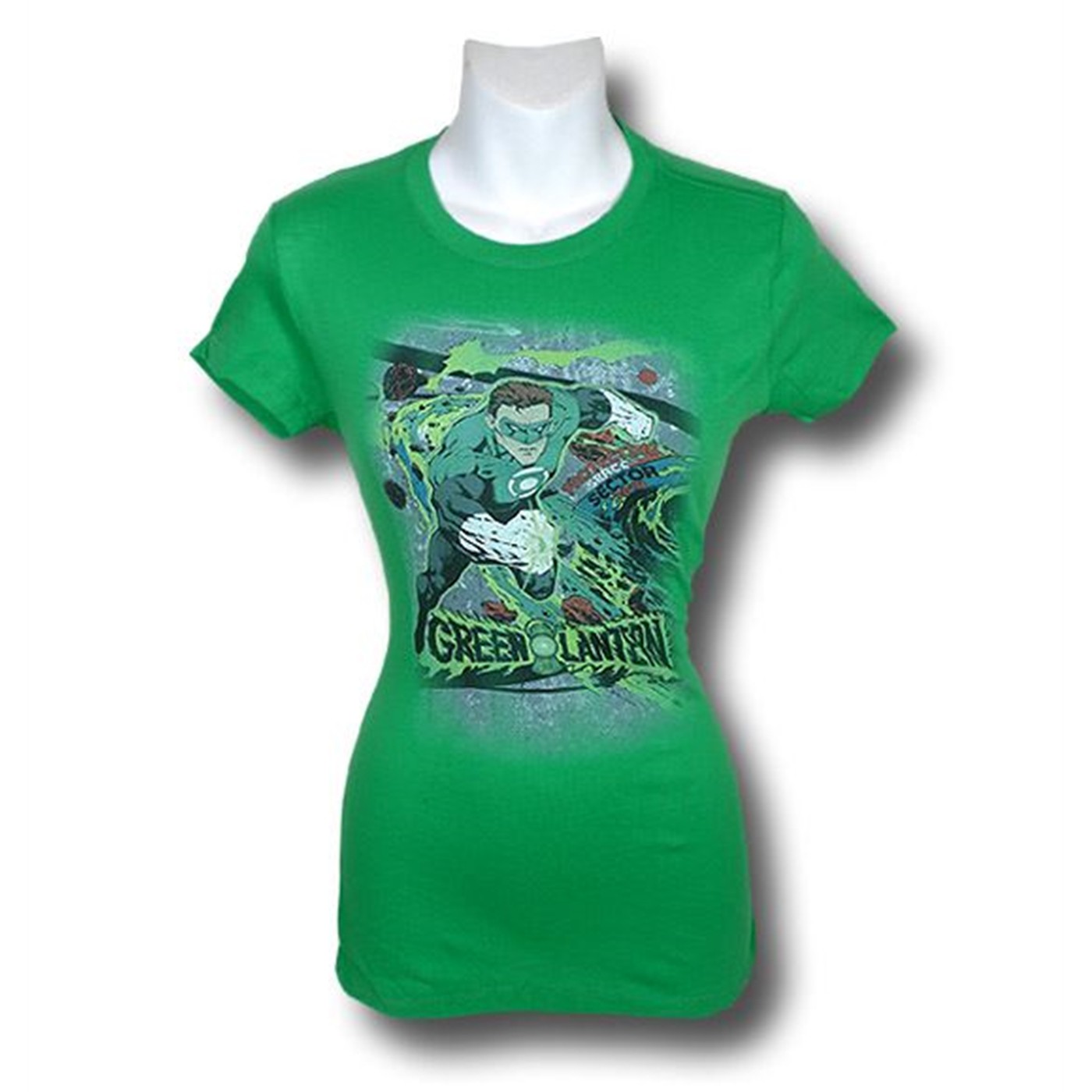 Green Lantern Women's Space 2814 T-Shirt, Green