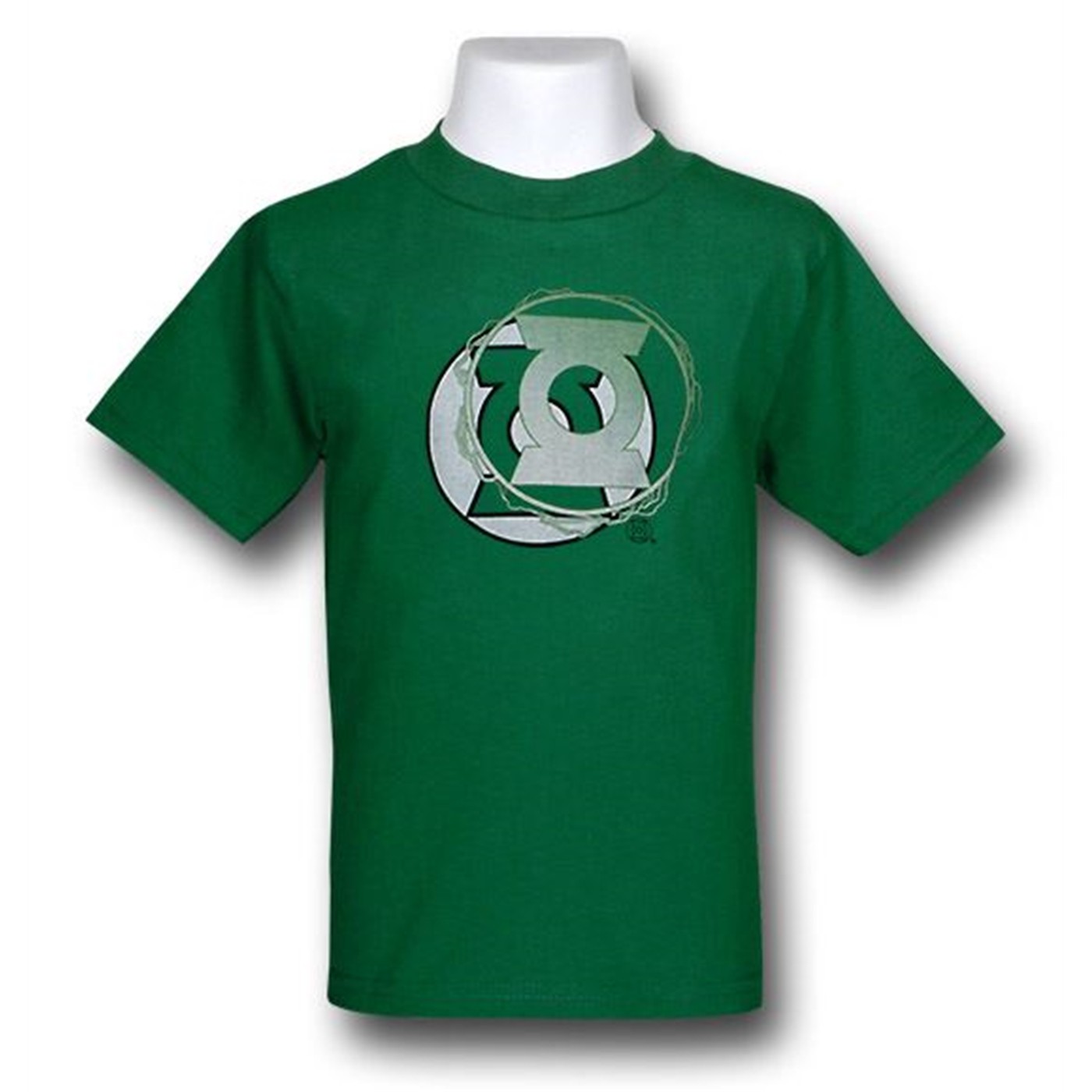 Green Lantern Juvenile Double Symbol T-Shirt, Green