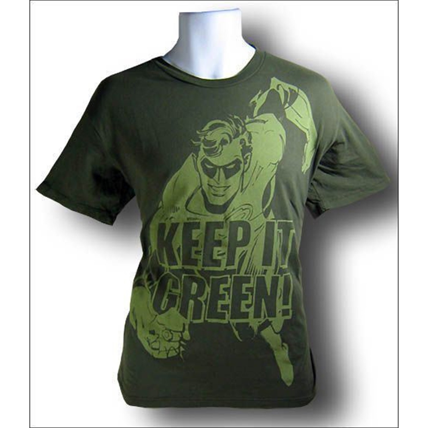 Green Lantern Keep It Green T-Shirt, Green