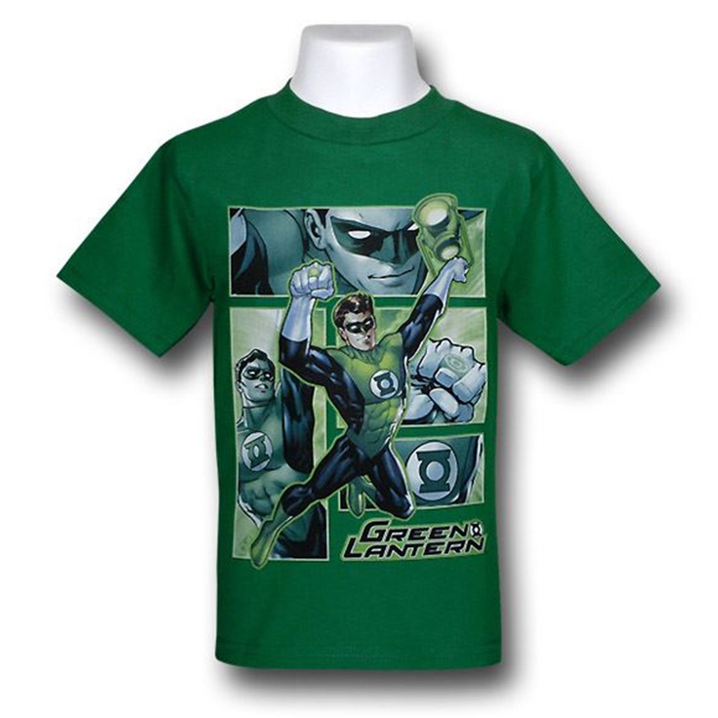 Green Lantern Kids In Boxes T-Shirt, Green