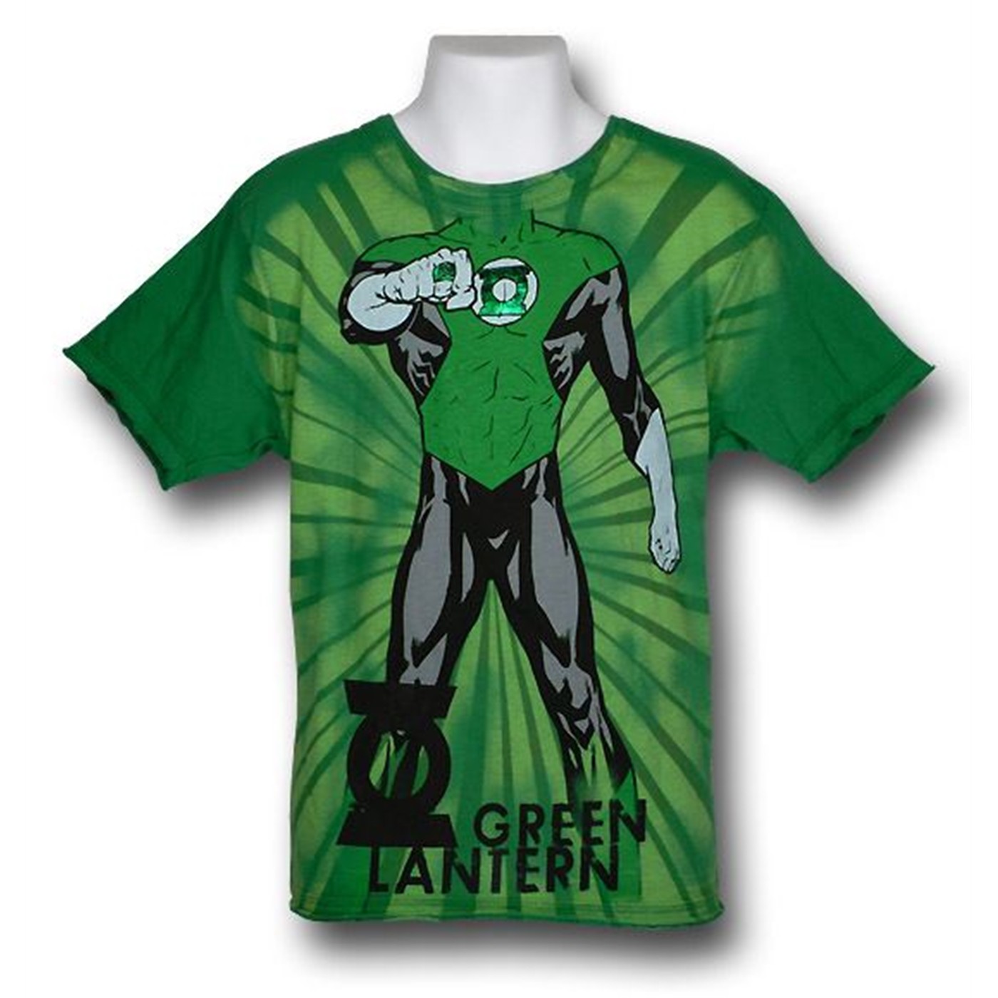 Green Lantern Kids Hero Body 30 Single T-Shirt, Green