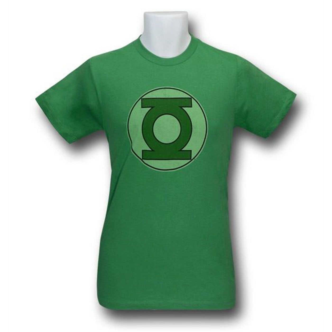 Green Lantern Light Green Distressed T-Shirt, Green