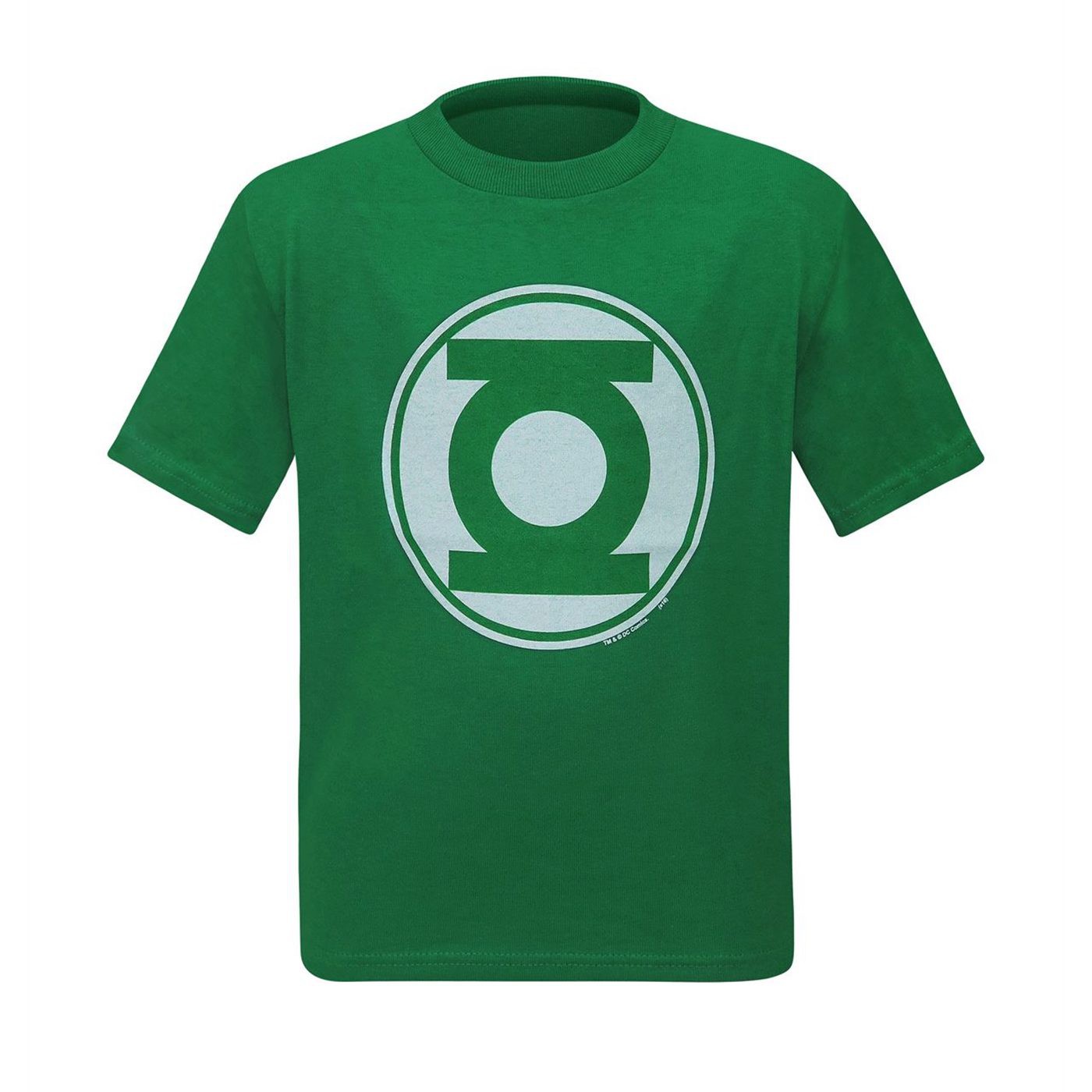 Green Lantern Modern Symbol Kids T-Shirt, Green