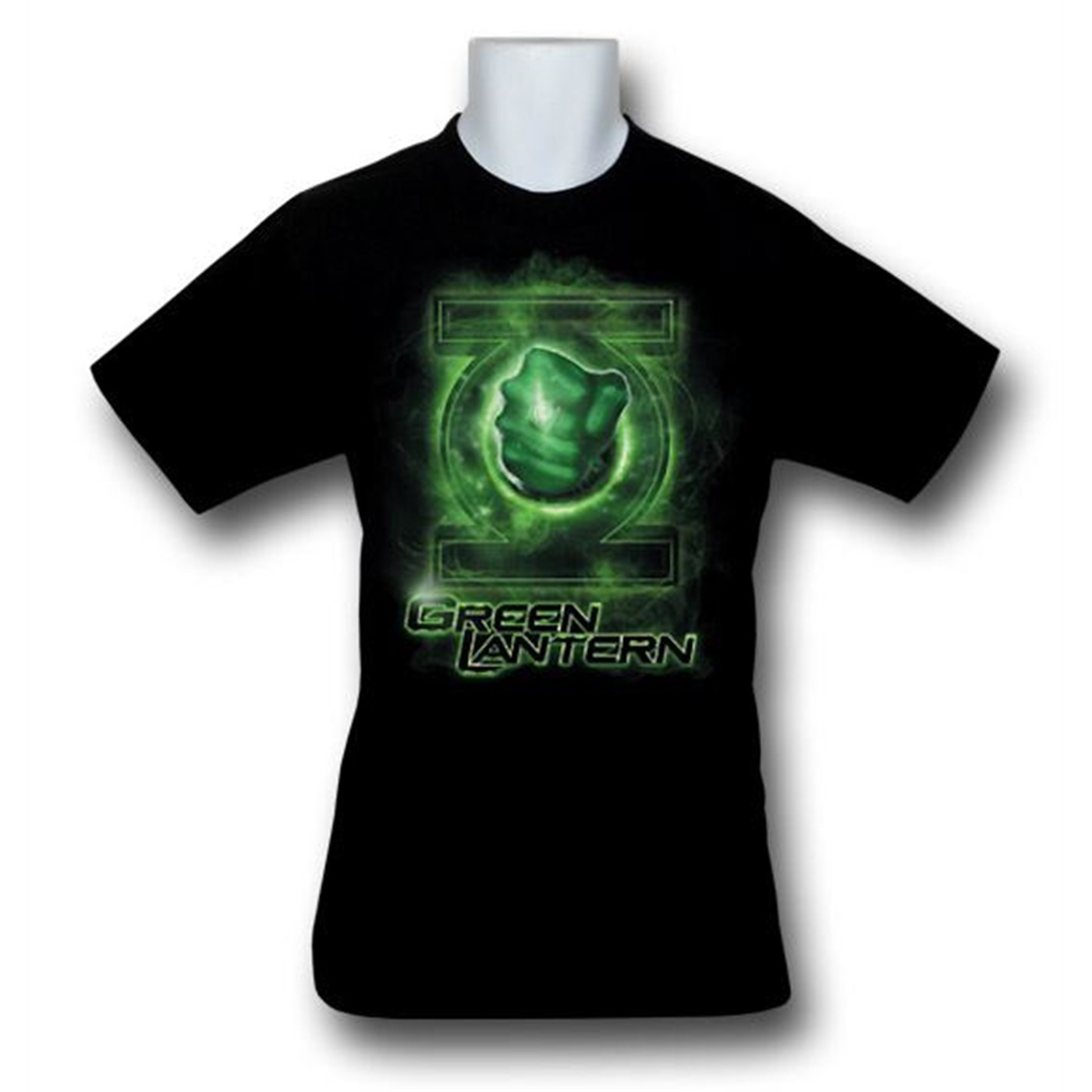 Green Lantern Movie Fist Symbol T-Shirt, Black