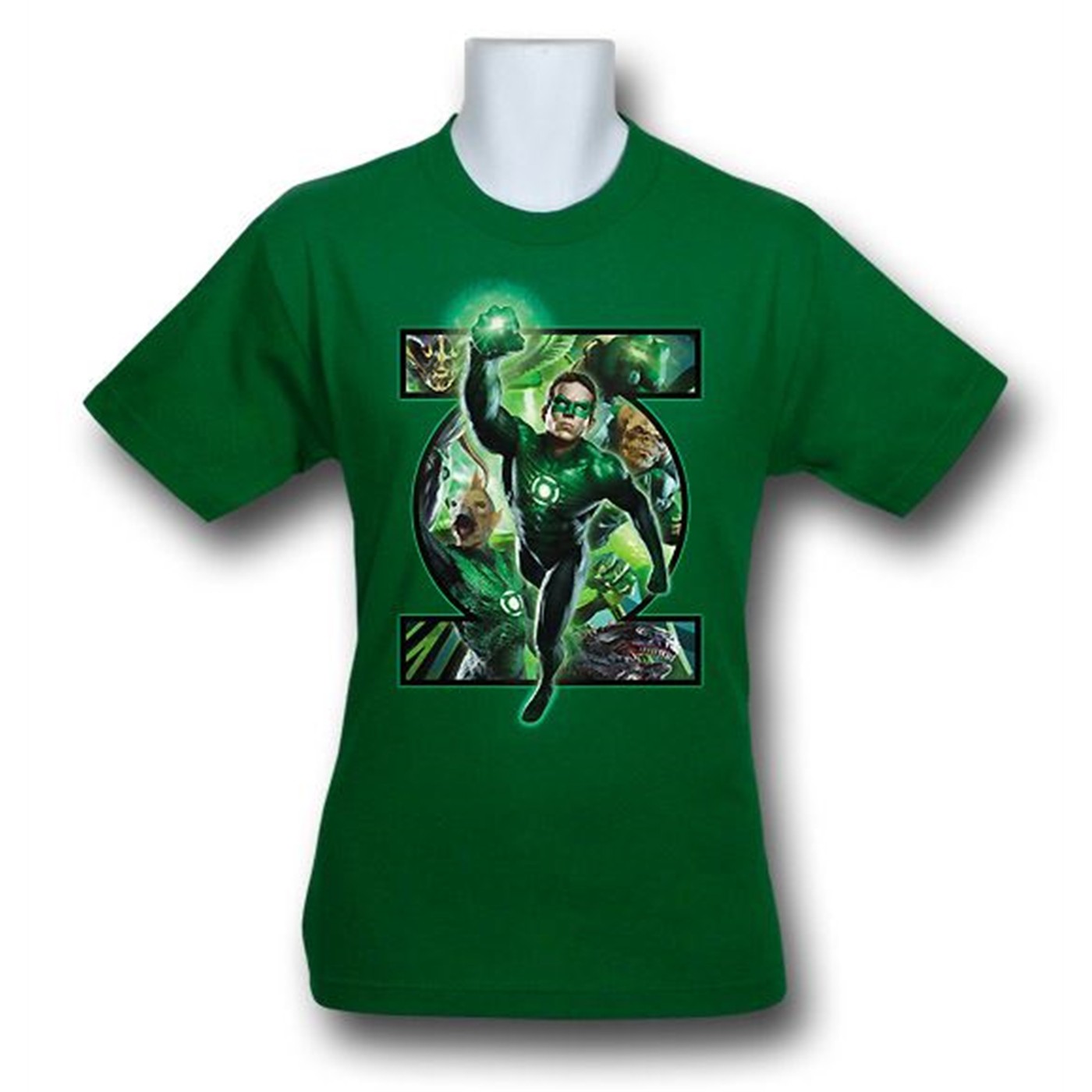Green Lantern Movie Hal Warrior T-Shirt, Green